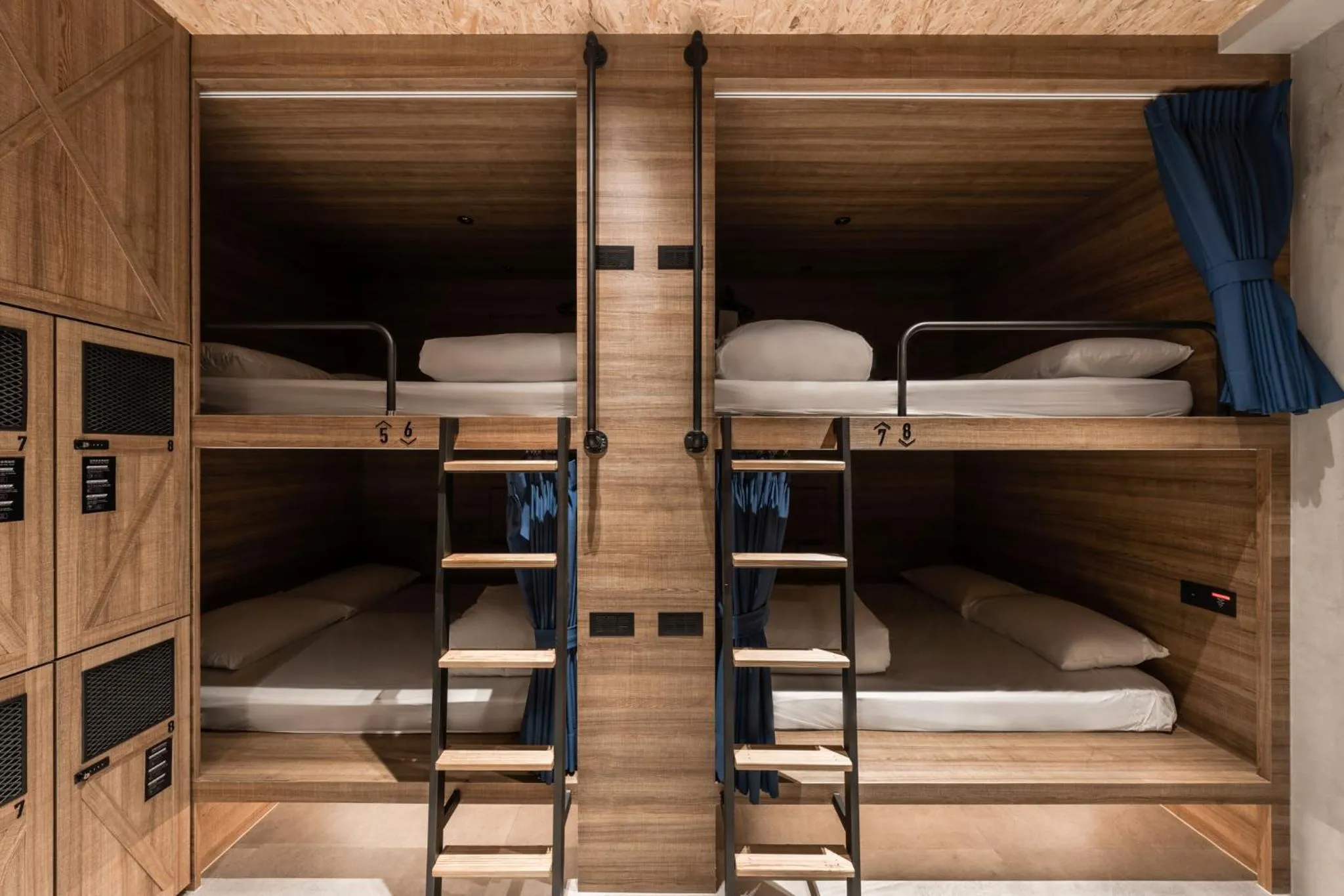 Bed in Oinn Hotel & Hostel Tainan