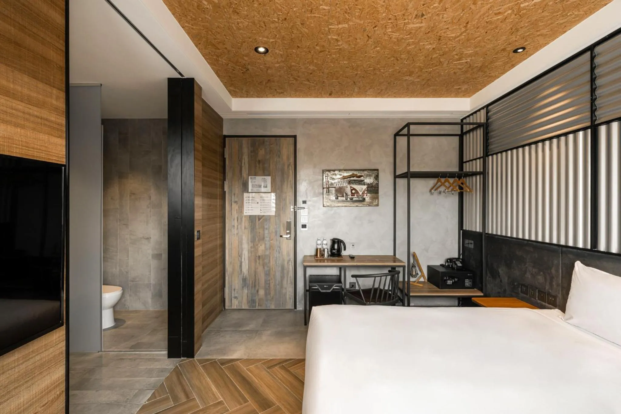 Bed in Oinn Hotel & Hostel Tainan