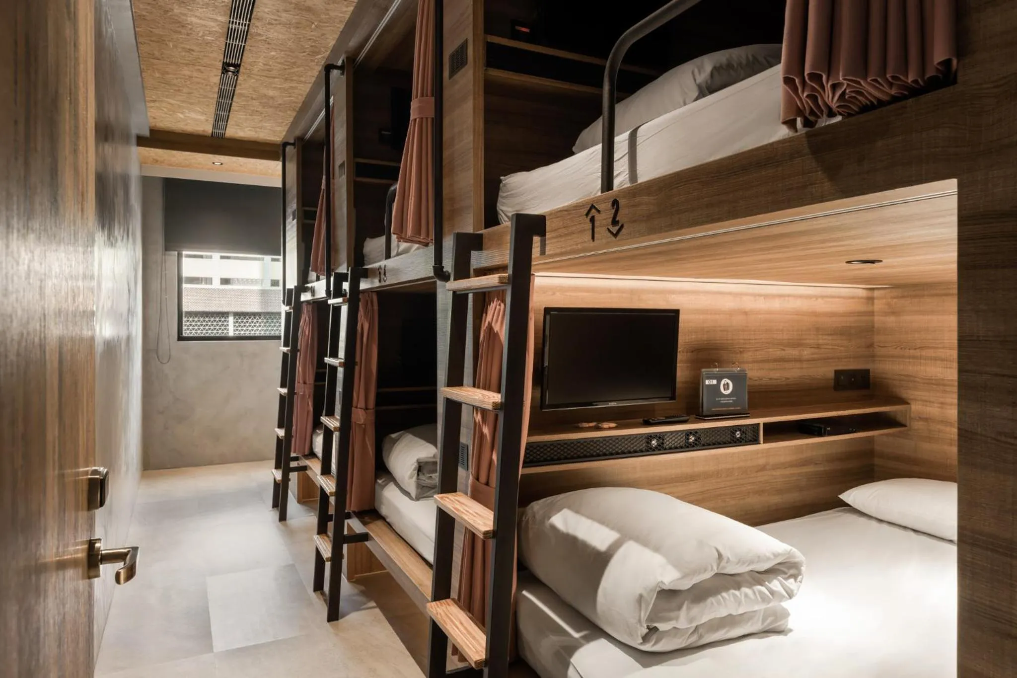 Bed in Oinn Hotel & Hostel Tainan