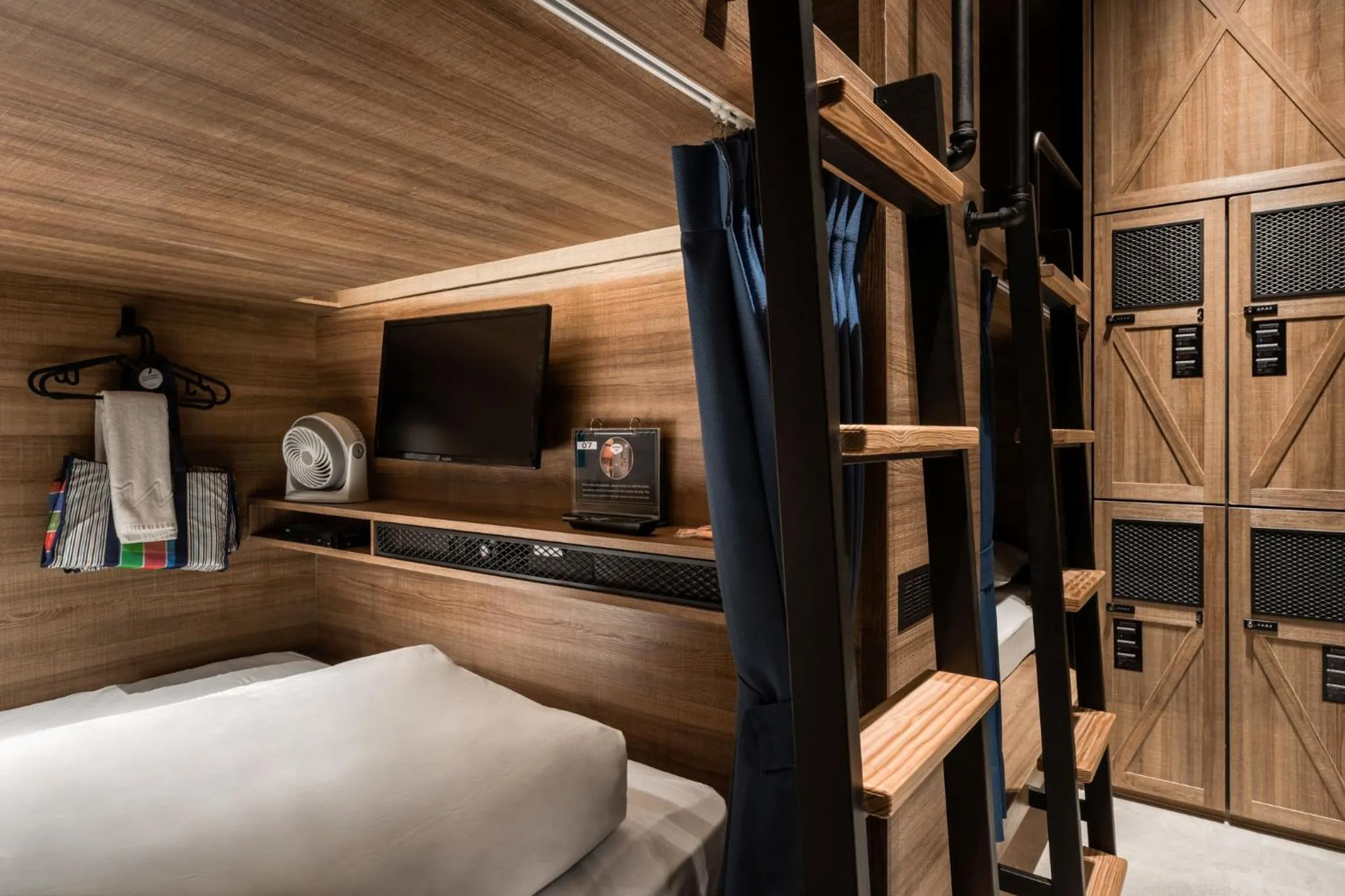 Bed in Oinn Hotel & Hostel Tainan