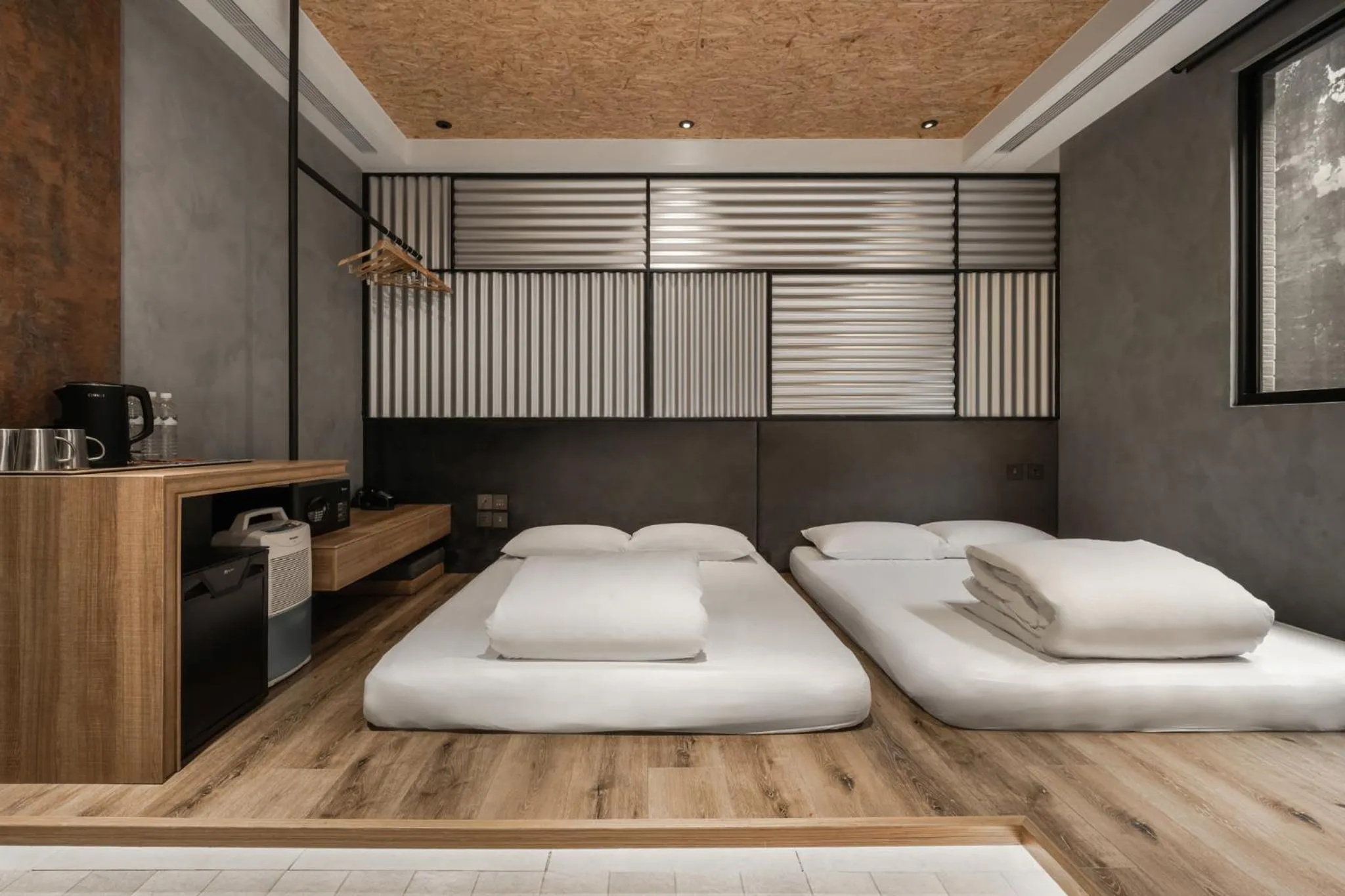 Bed in Oinn Hotel & Hostel Tainan