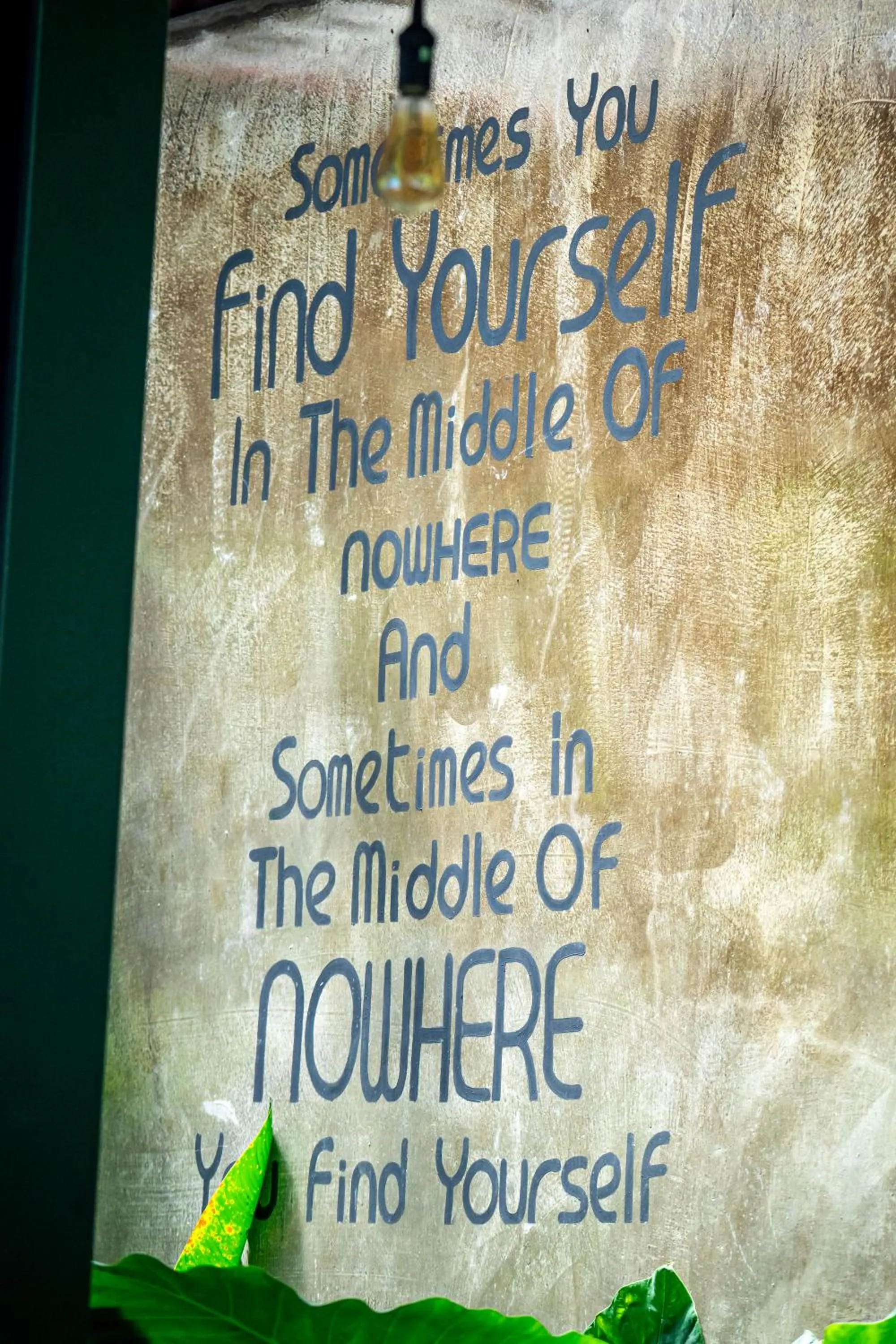 Area and facilities in Nowhere