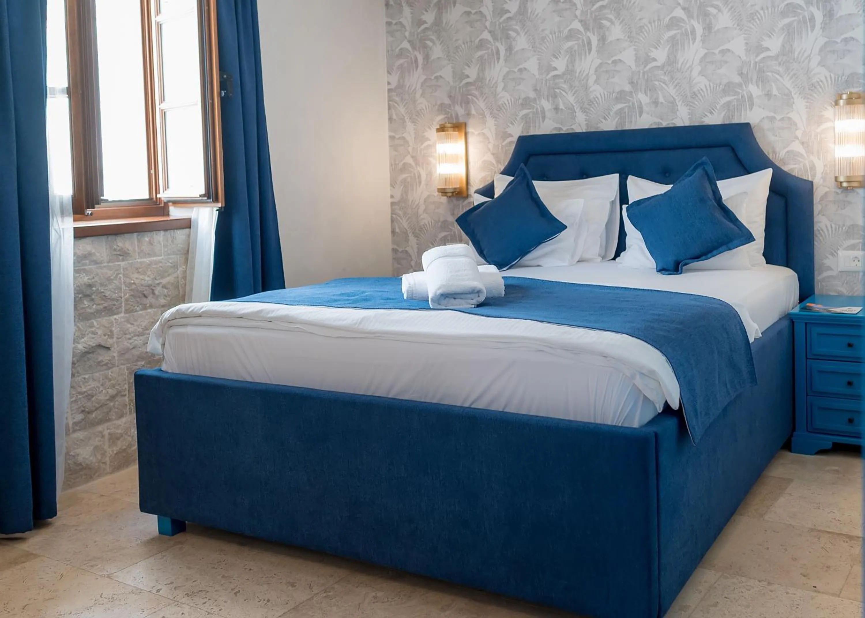 Bed in Conte Hotel & Restaurant