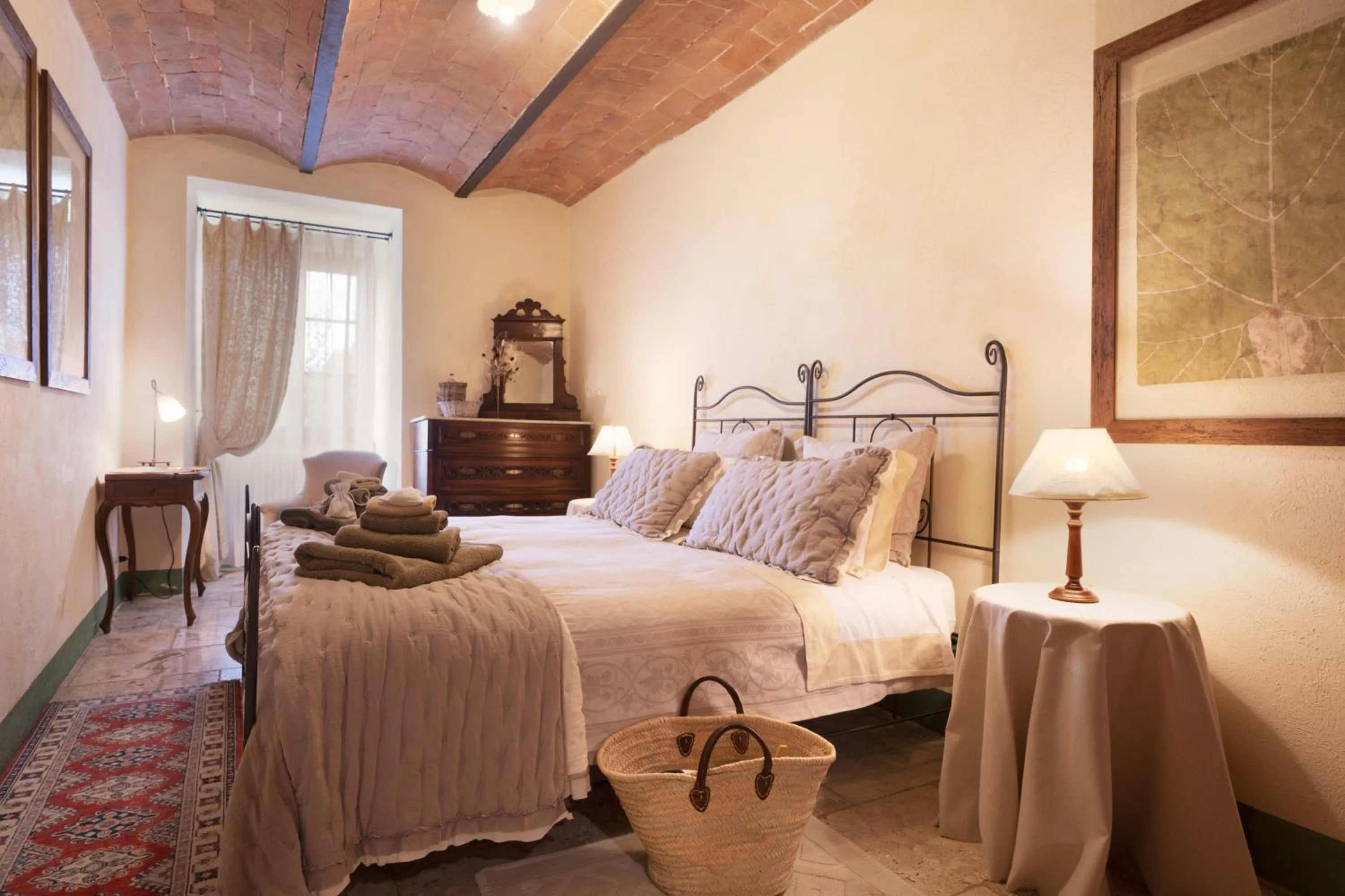 Bedroom, Bed in Villa Montecastello