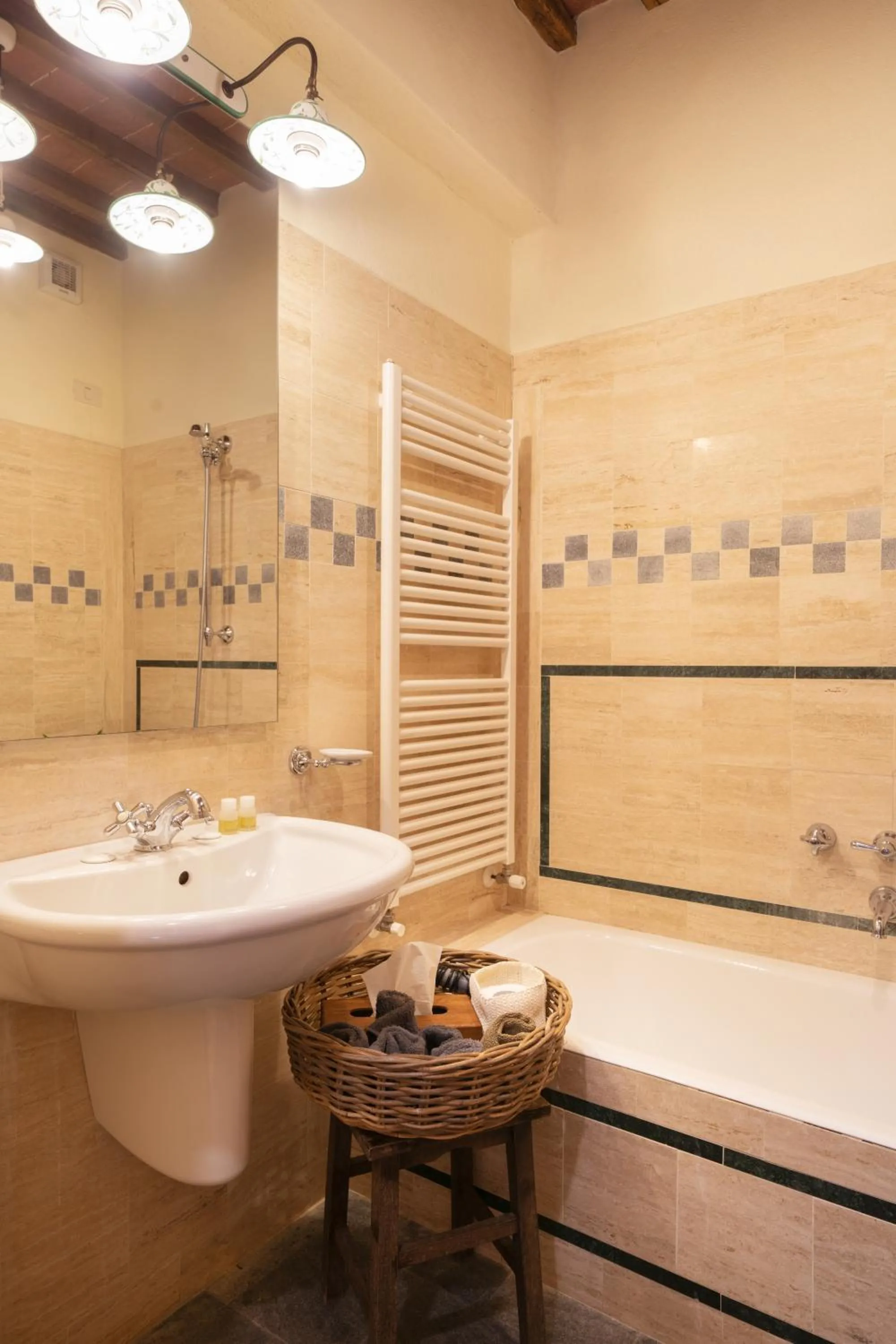 Bathroom in Villa Montecastello