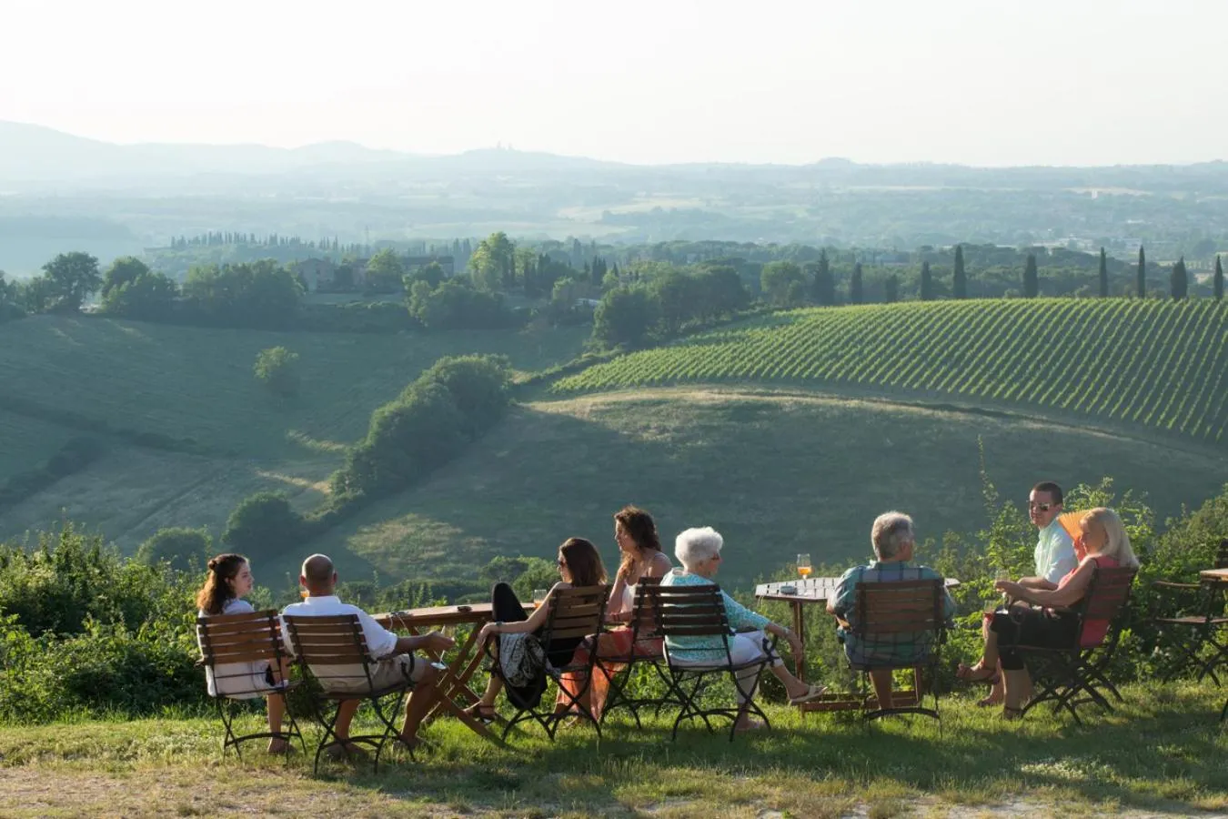 People in Villa Montecastello