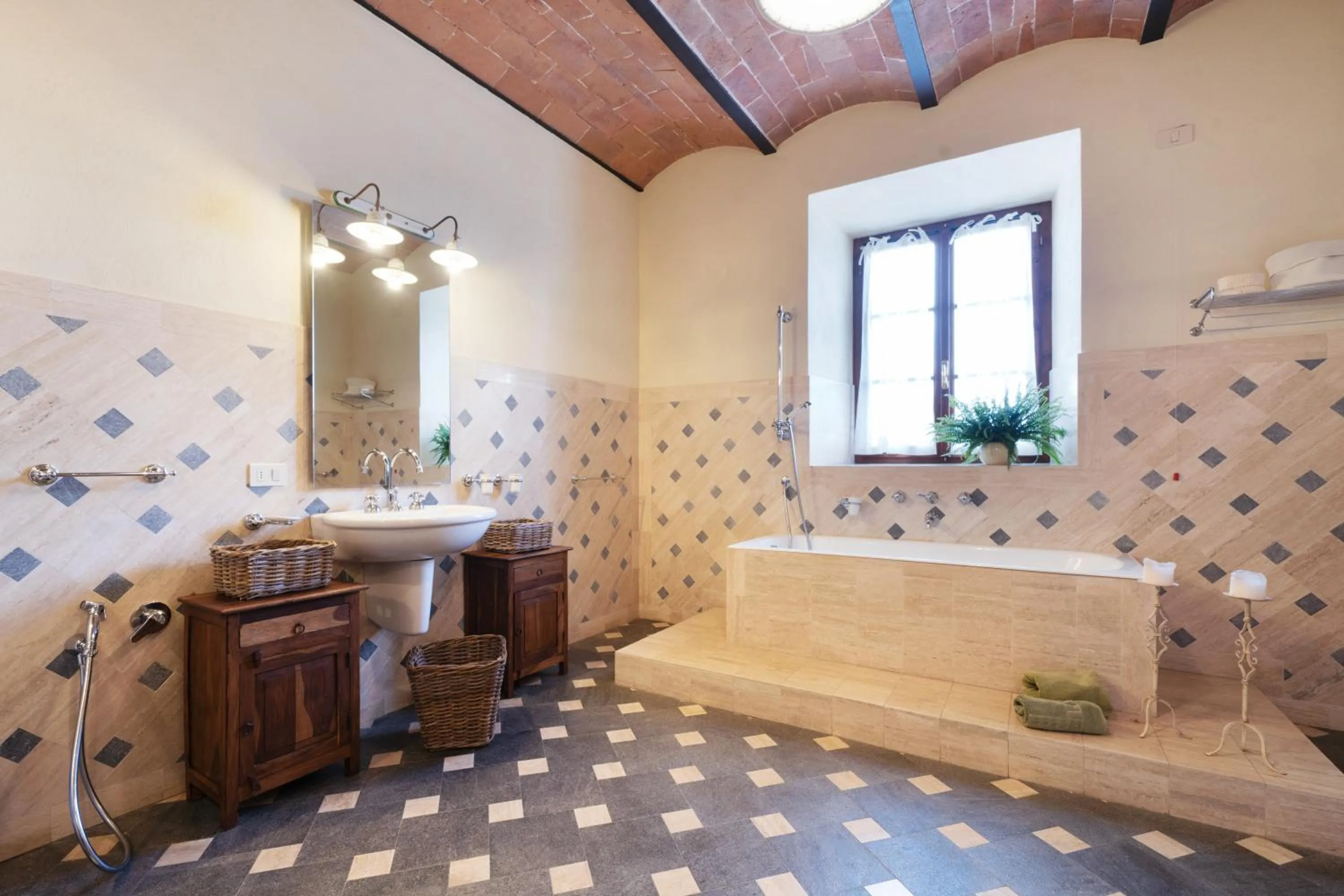 Bathroom in Villa Montecastello
