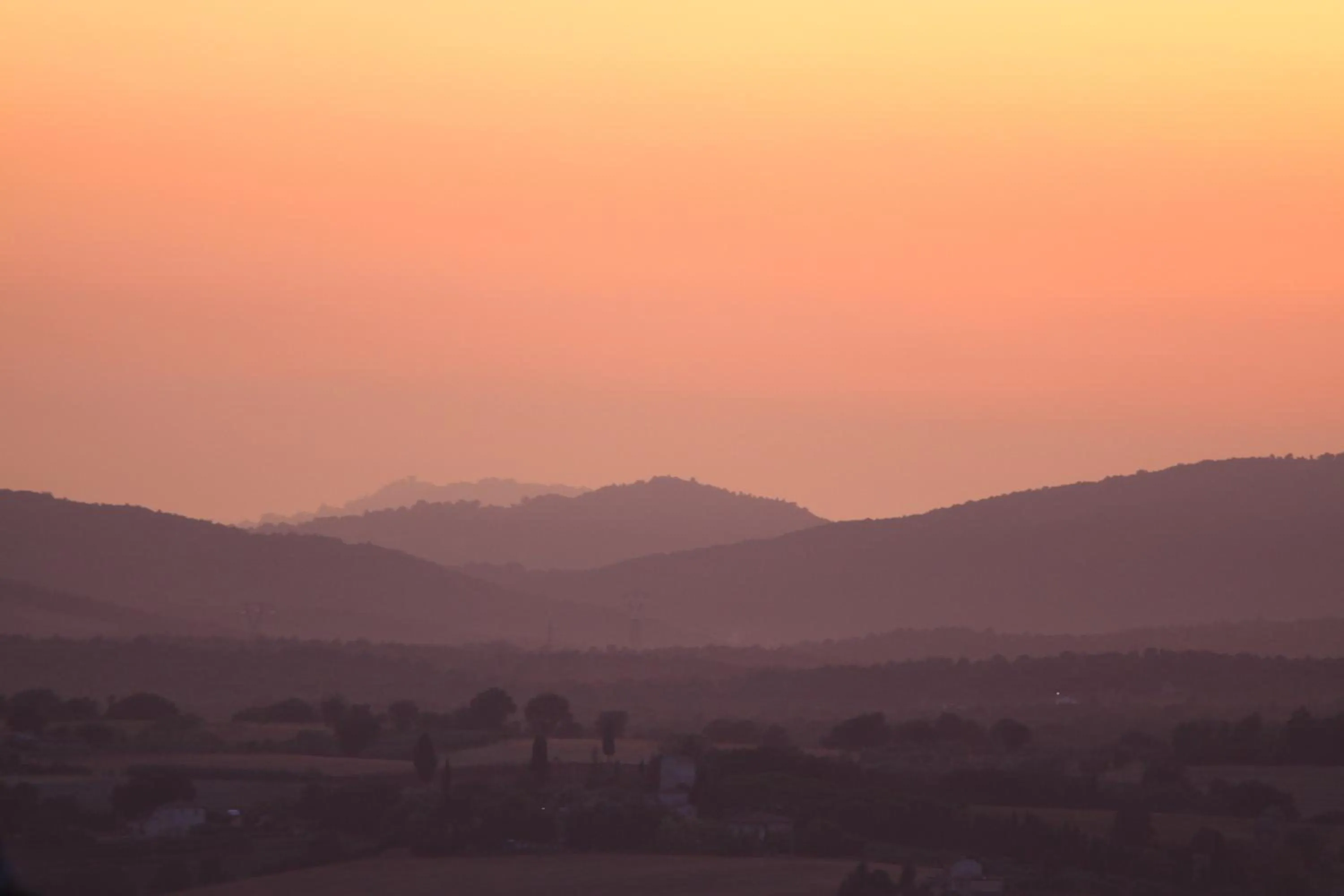 Mountain view in Villa Montecastello