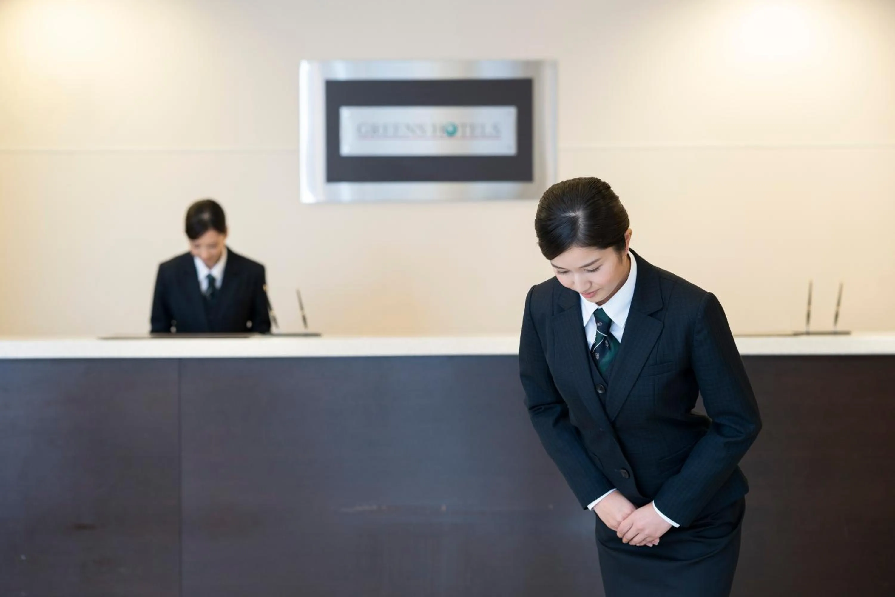 Staff in Hotel Econo Kameyama