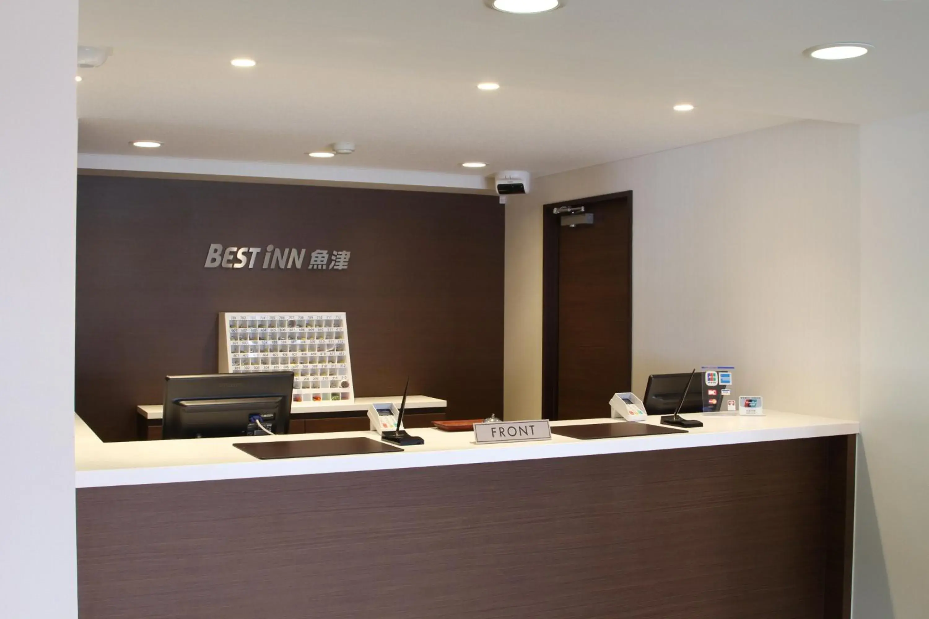 Lobby or reception in Best Inn Uozu Lobby or reception in Best Inn Uozu