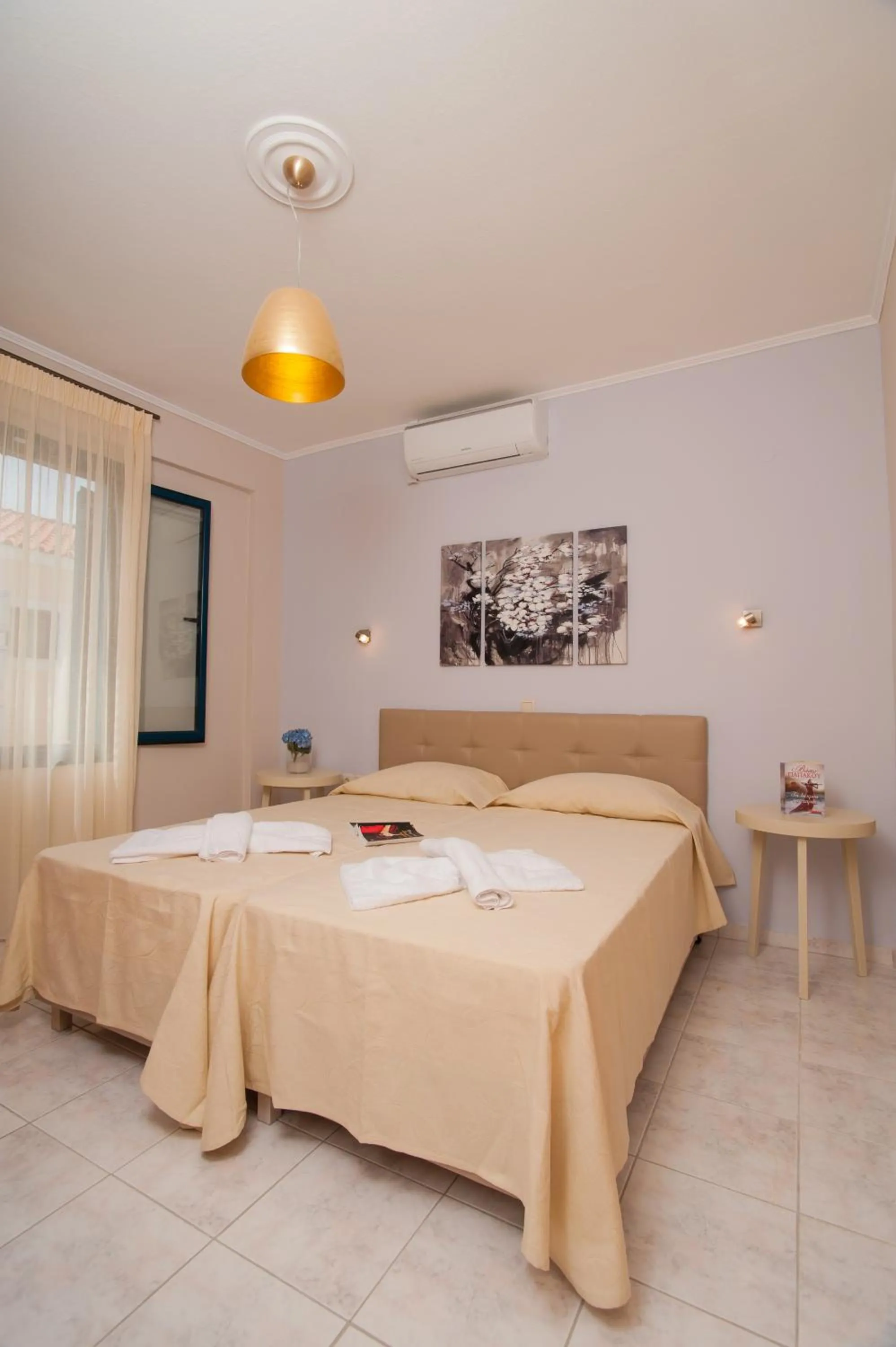 Bedroom, Bed in Crete Residence Villas
