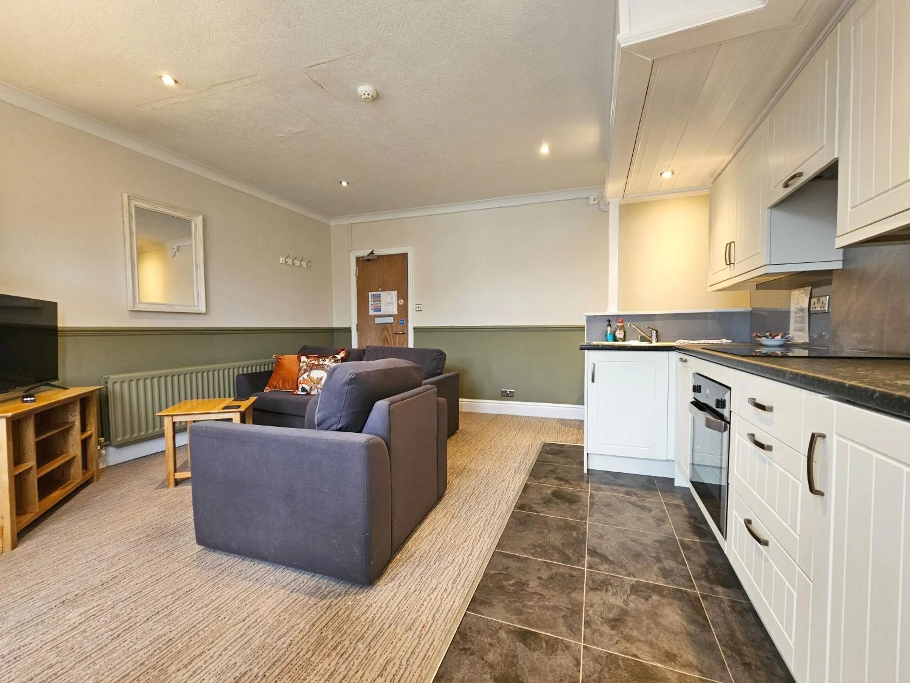 Living room in Derwent Manor Apartments