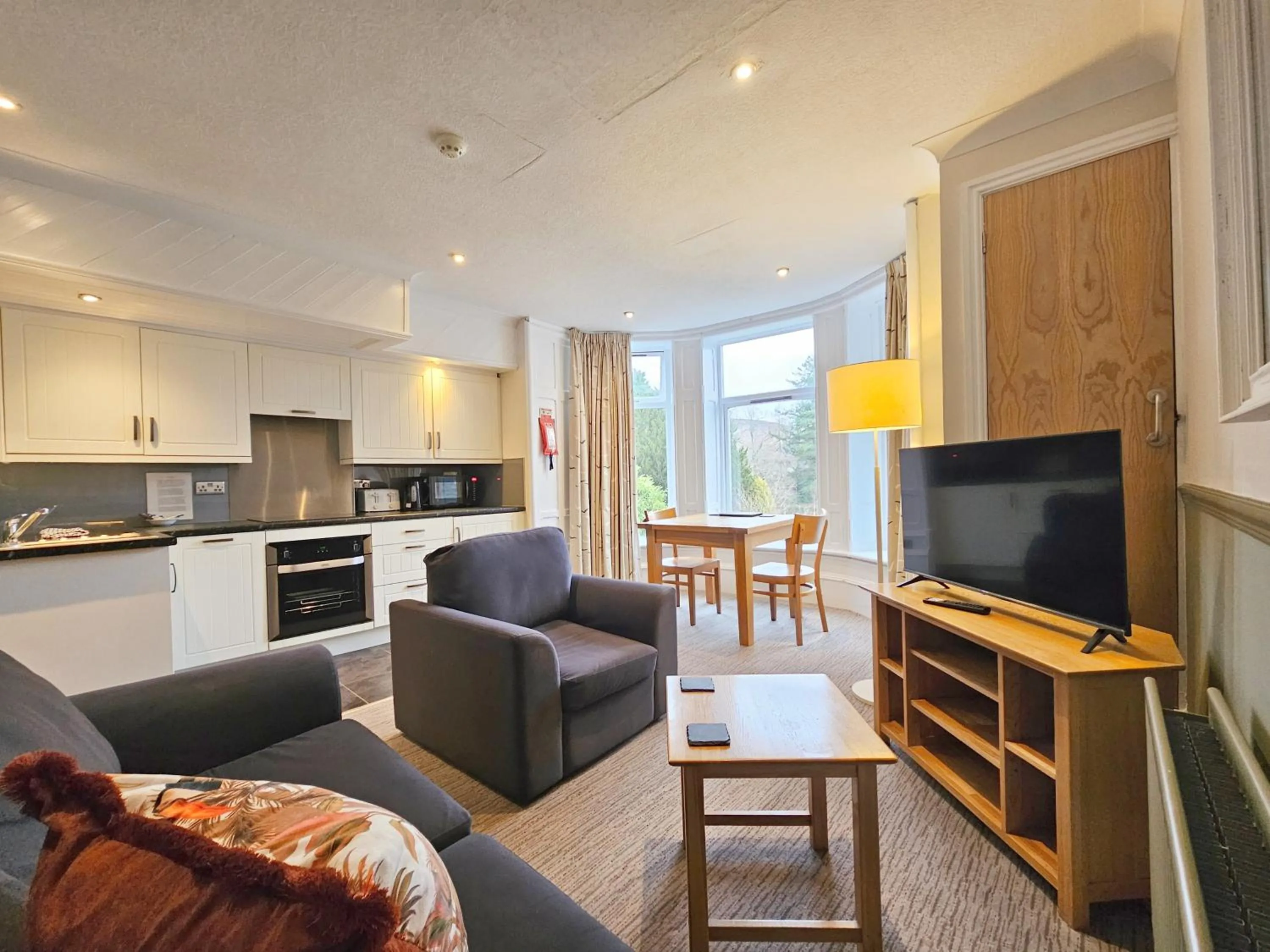 Living room in Derwent Manor Apartments