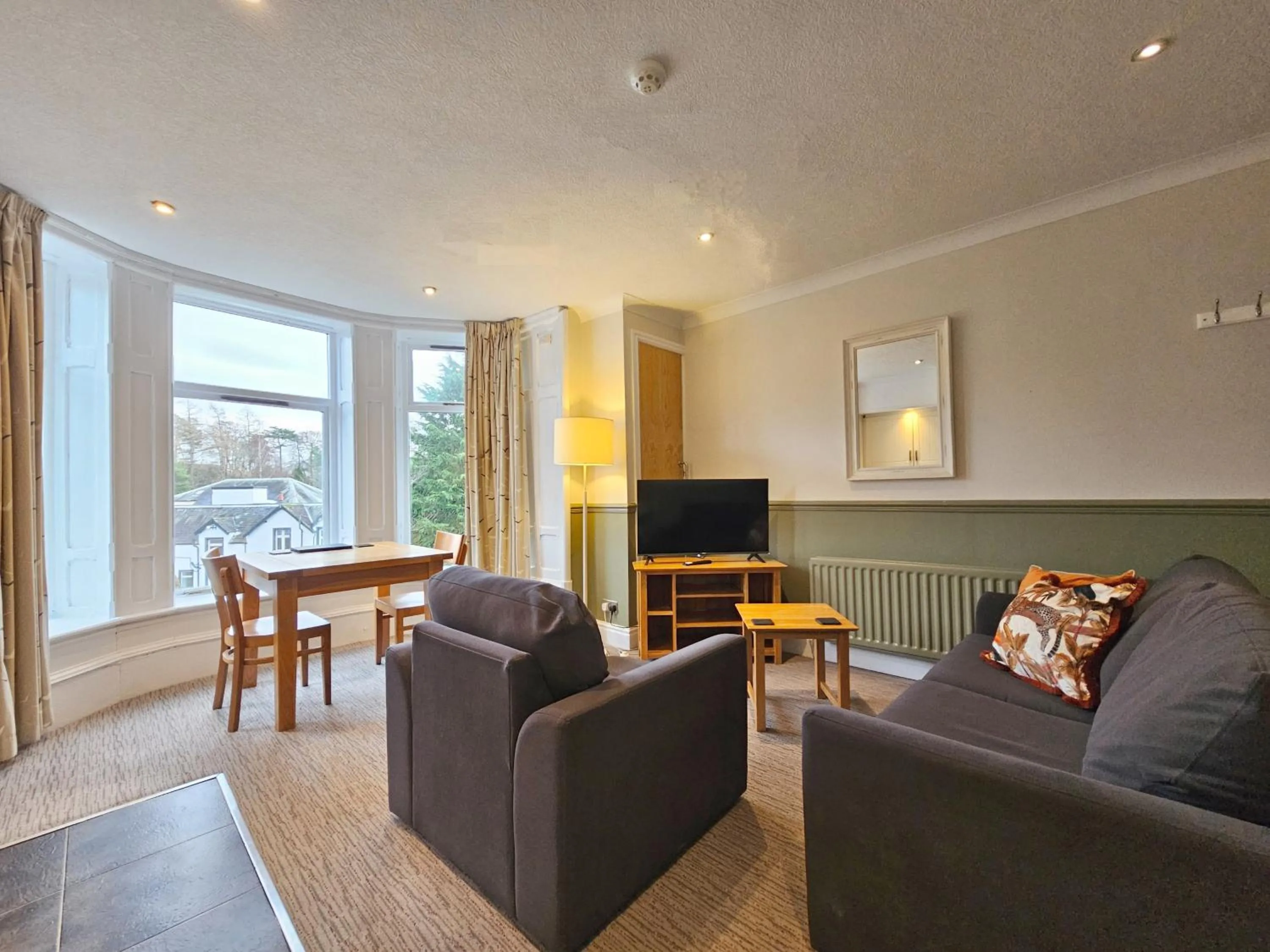 Seating area in Derwent Manor Apartments