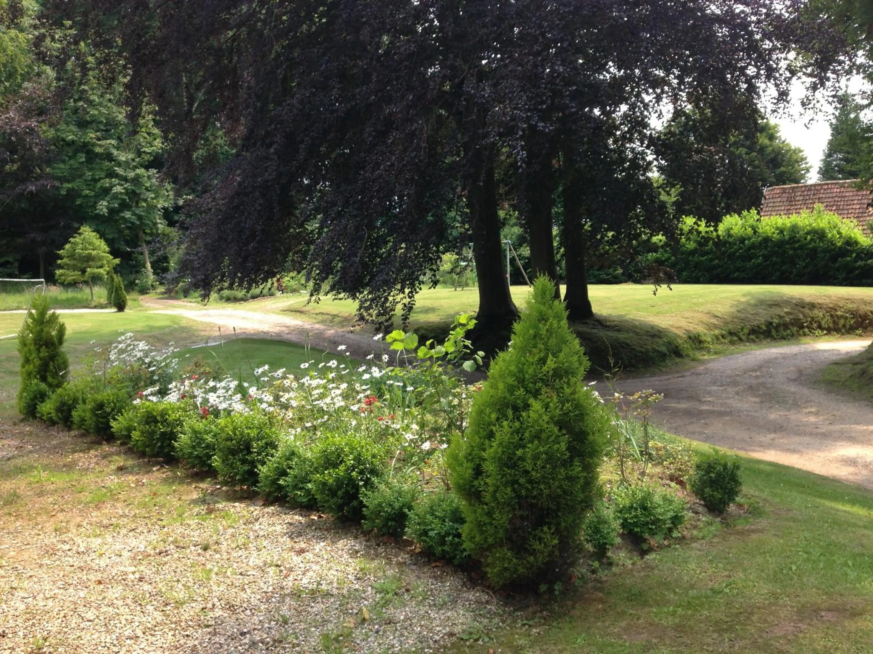 Garden in Le Château de Grèges