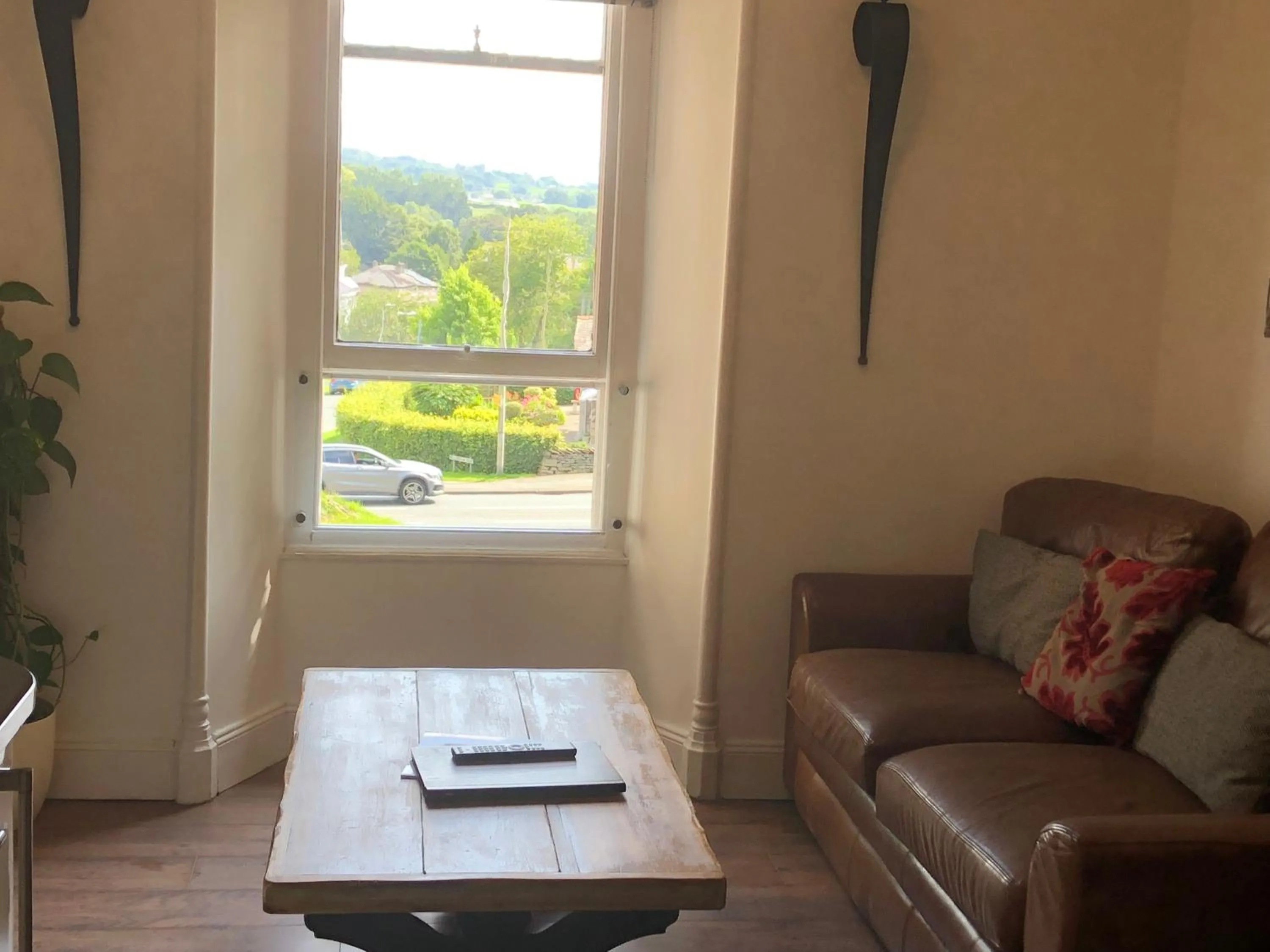 Seating area in Romneys Apartments & Suites