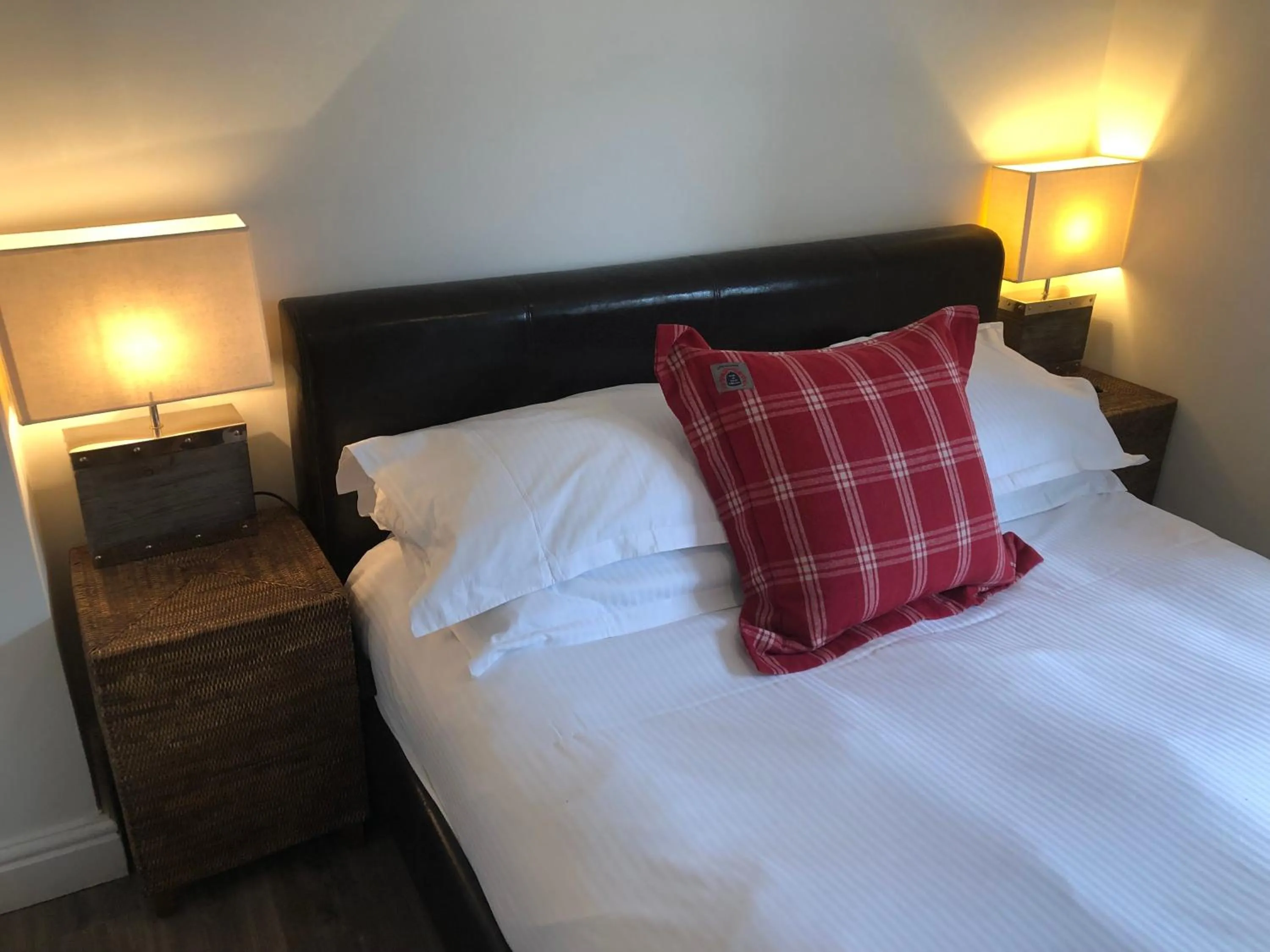 Bedroom, Bed in Romneys Apartments & Suites