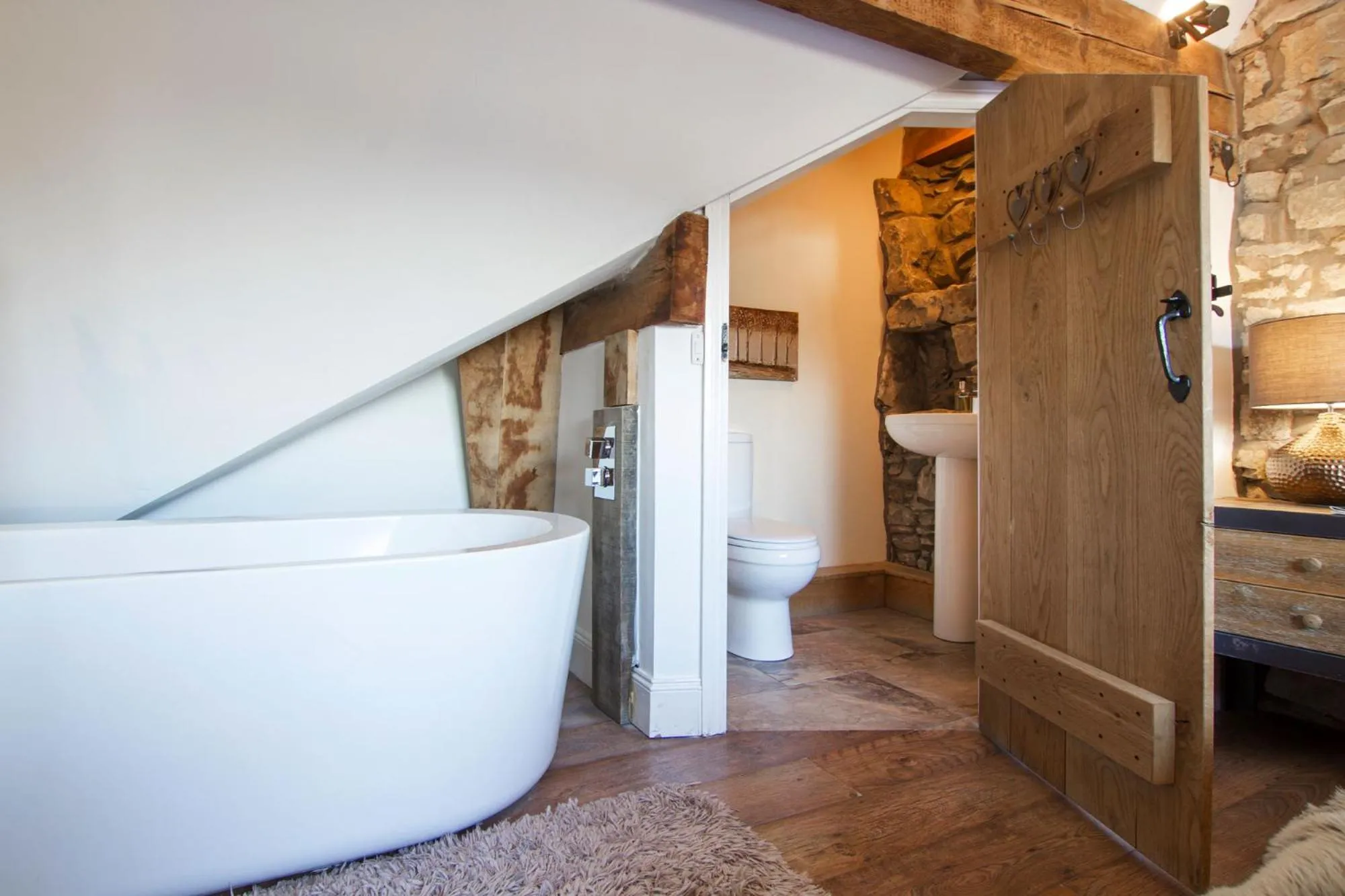 Bathroom in Romneys Apartments & Suites