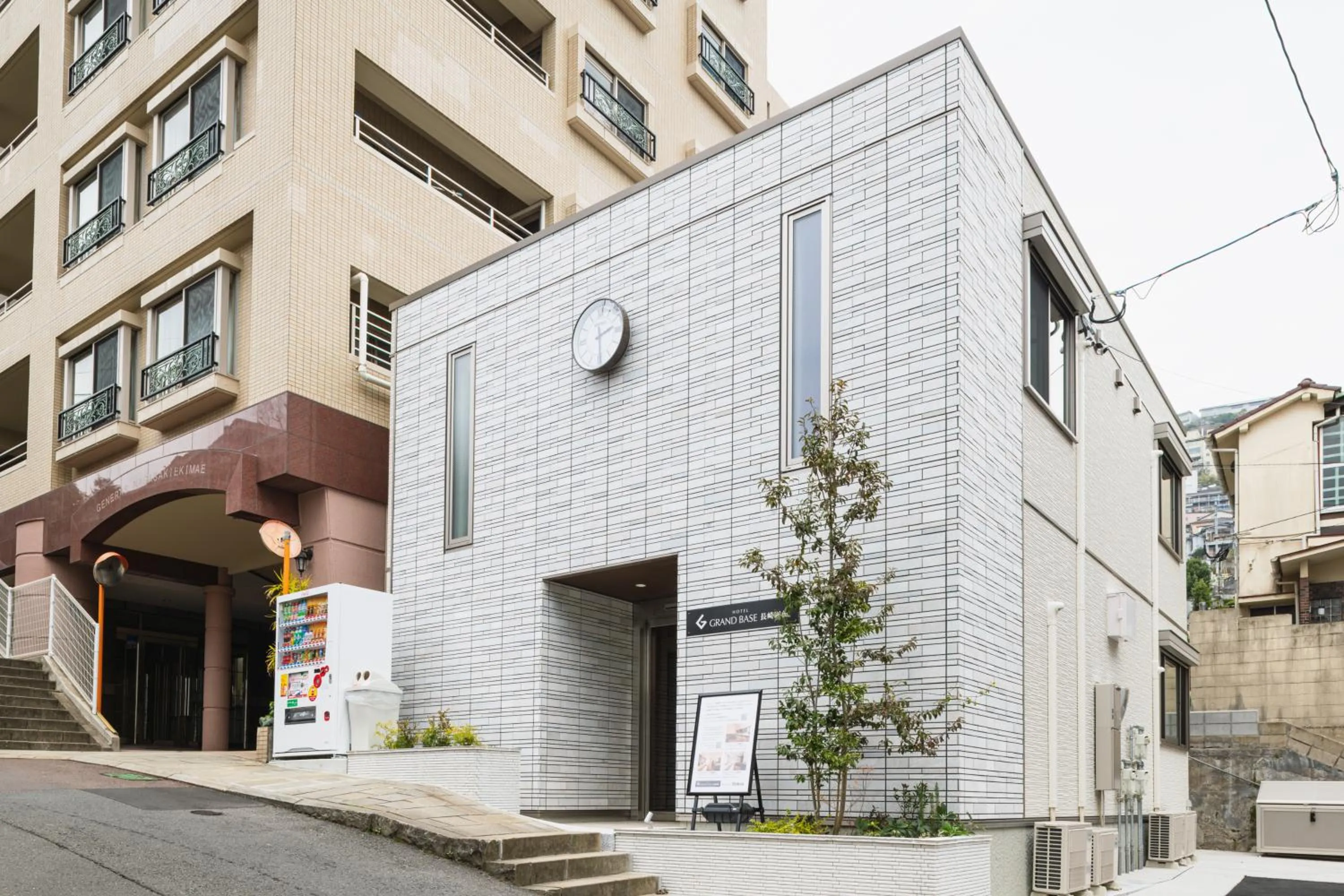 Facade/entrance in GRAND BASE Nagasaki Ekimae
