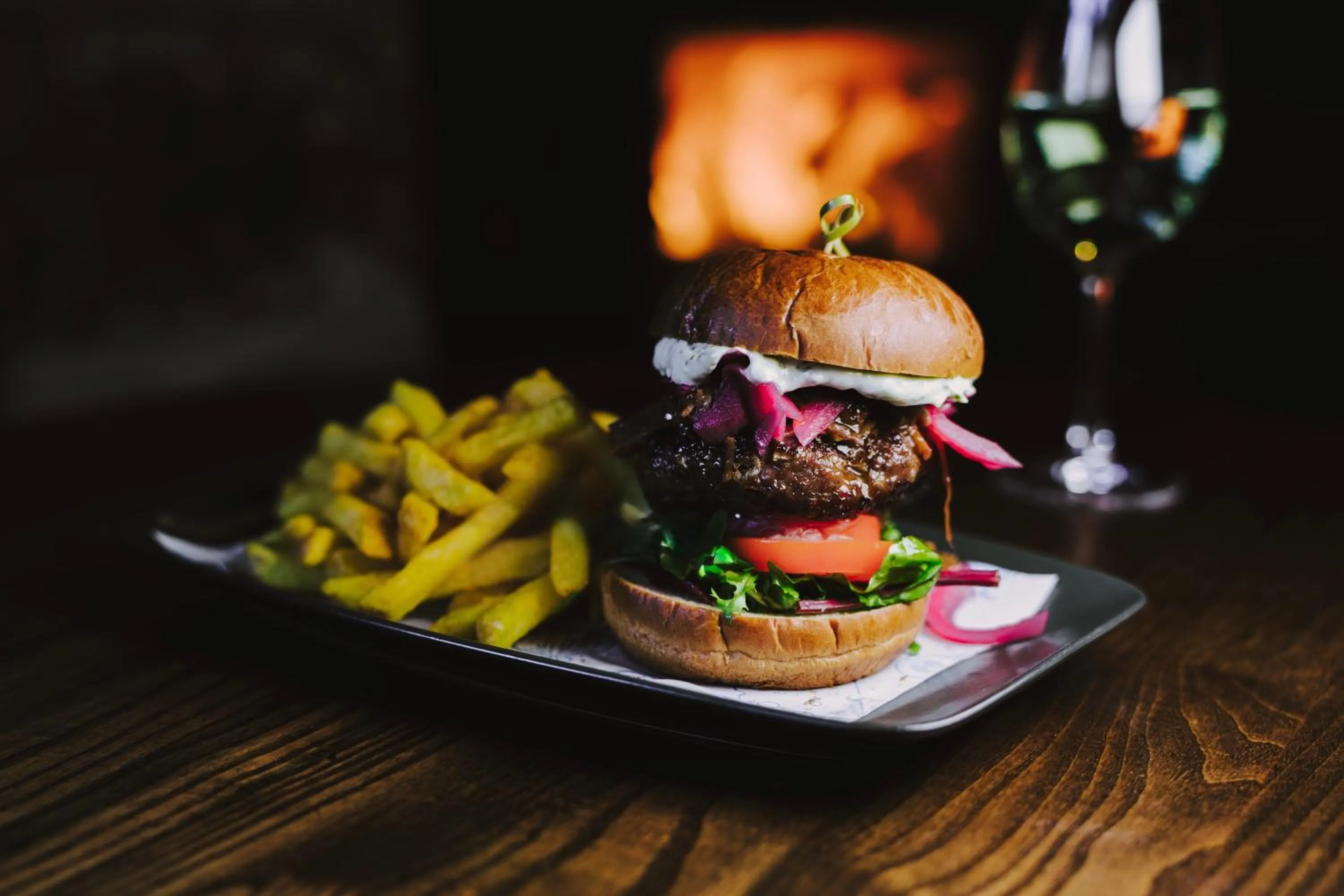 Food in Black Horse Hotel