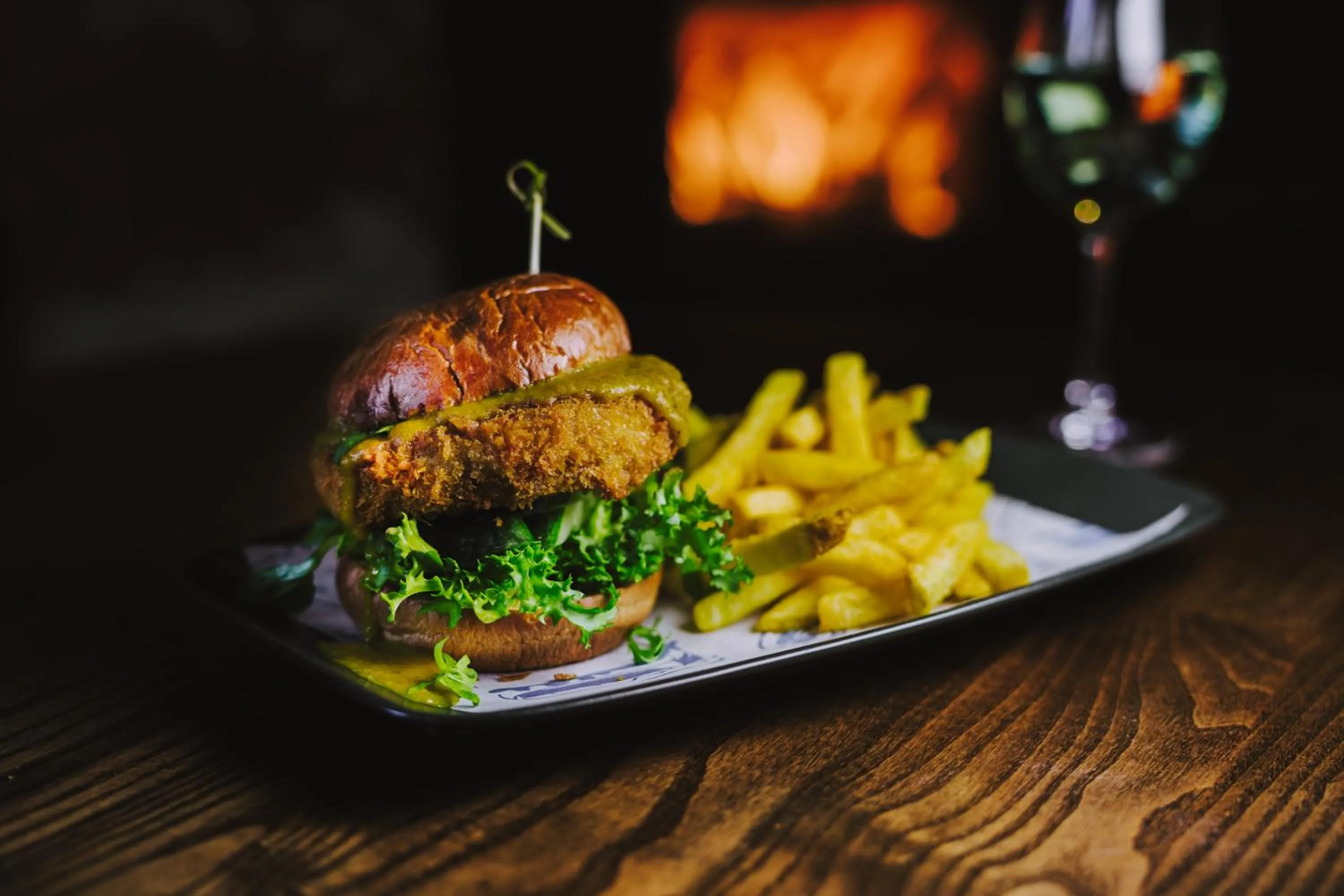 Food in Black Horse Hotel