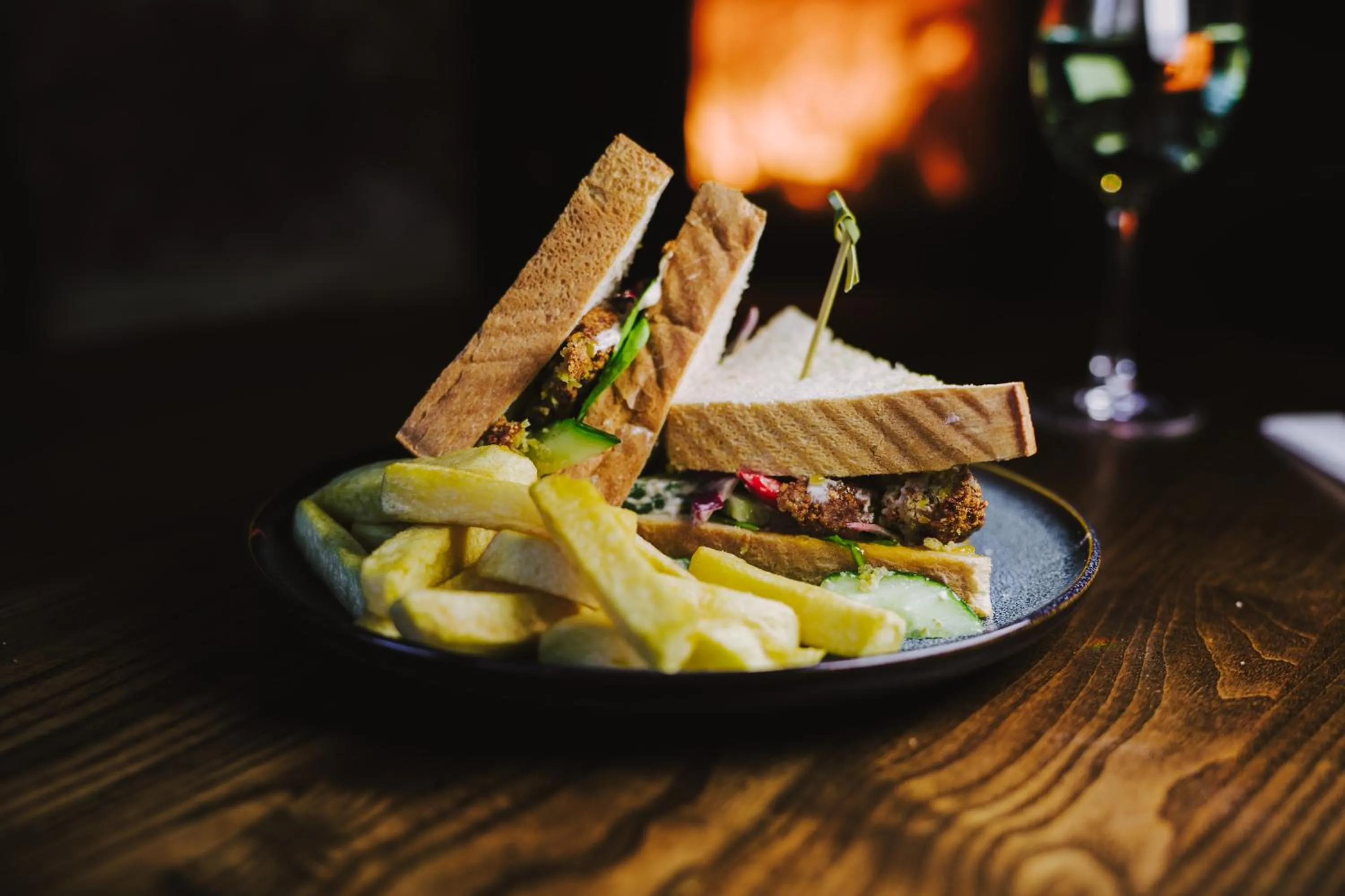 Food in Black Horse Hotel