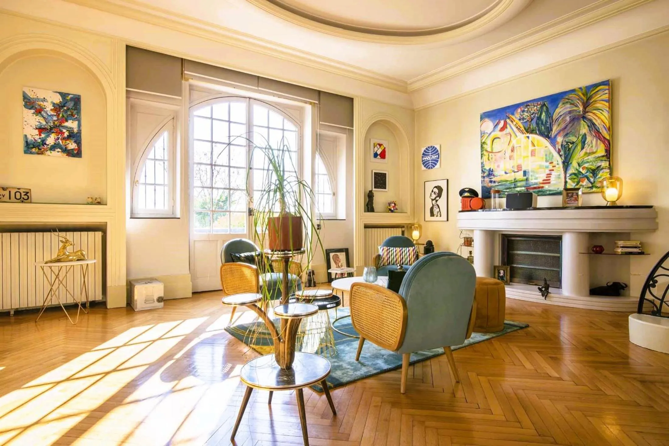 Living room in Quand la ville dort