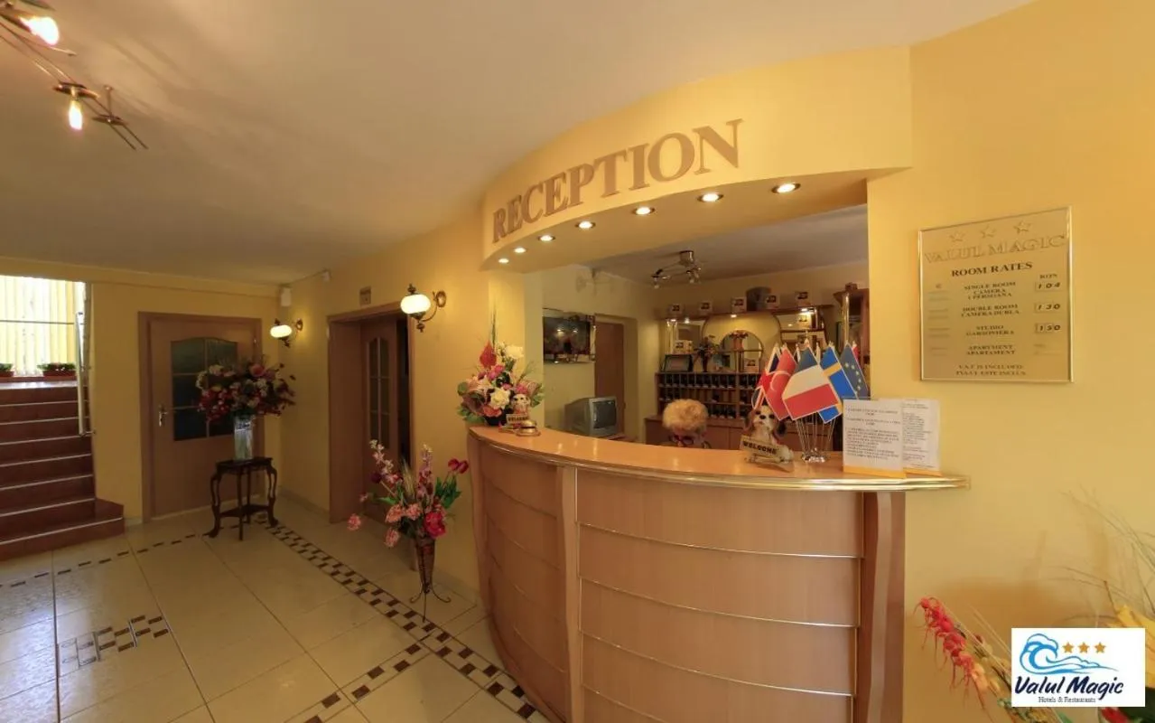 Lobby or reception in Hotel Valul Magic