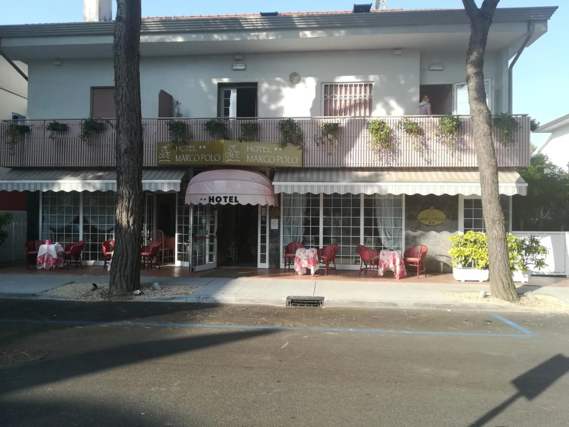 Facade/entrance in Hotel Marco Polo