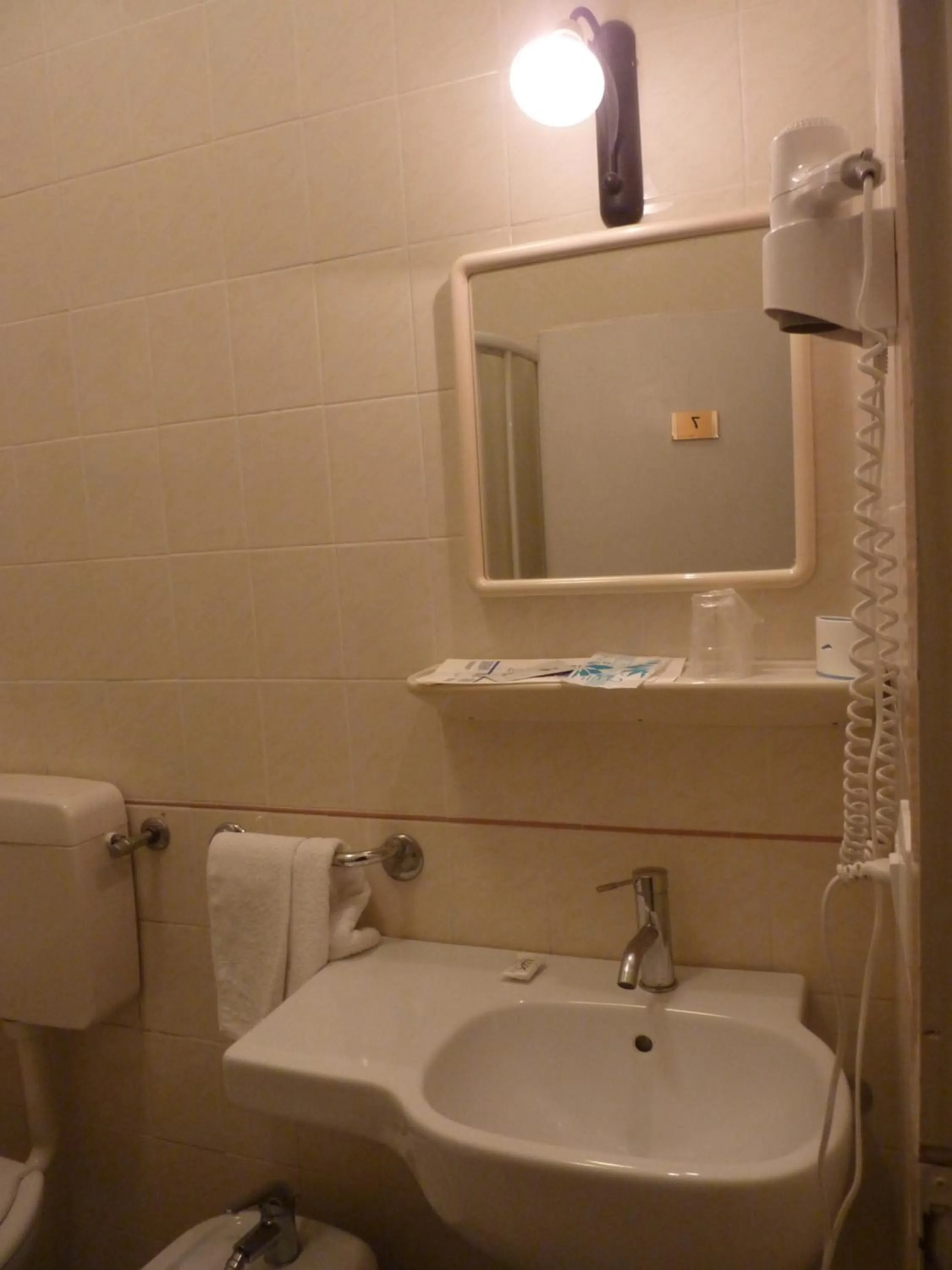 Bathroom in Hotel Marco Polo