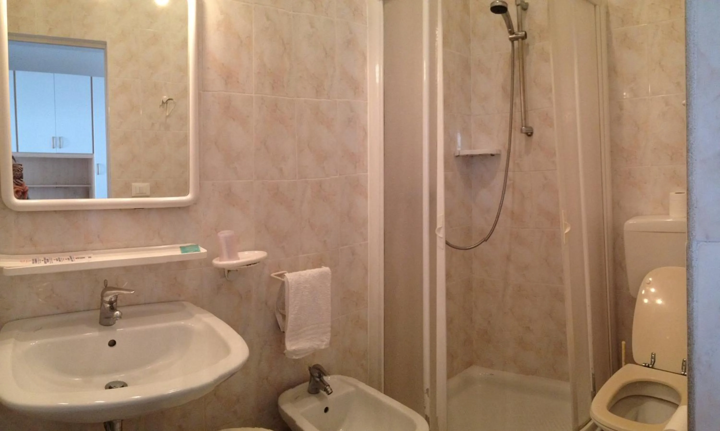 Bathroom in Hotel Marco Polo