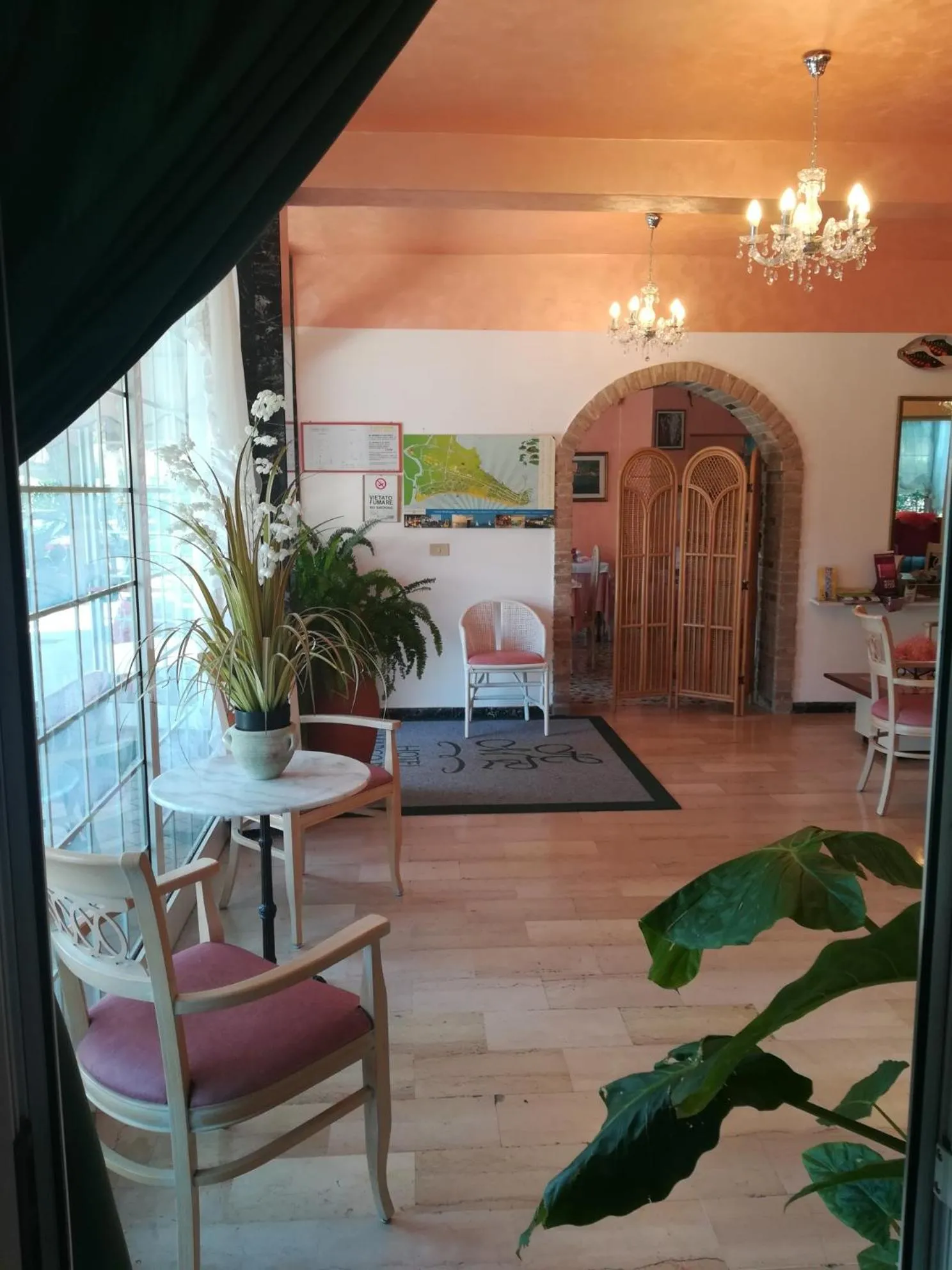 Lobby or reception in Hotel Marco Polo