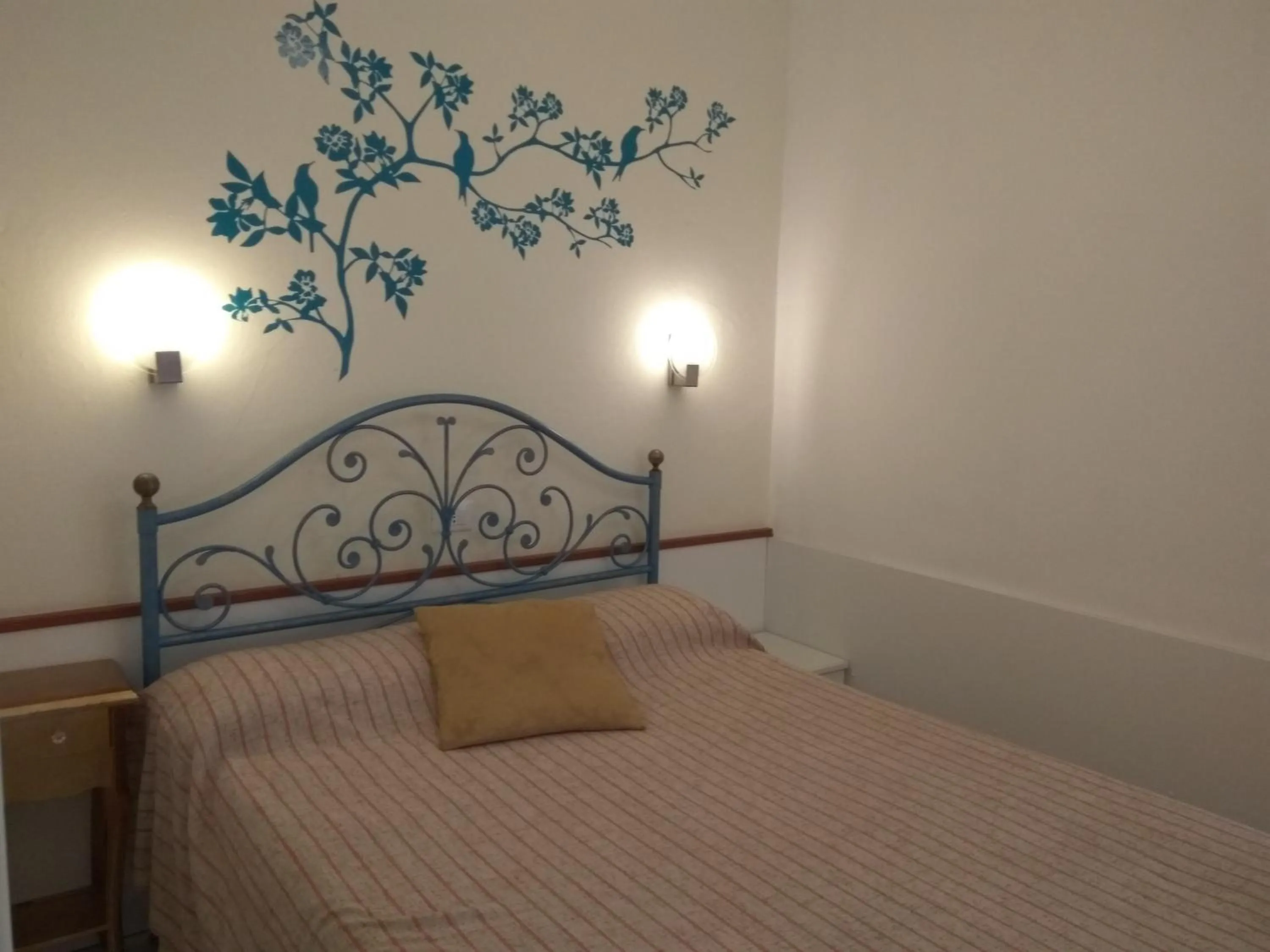 Bed in Hotel Marco Polo
