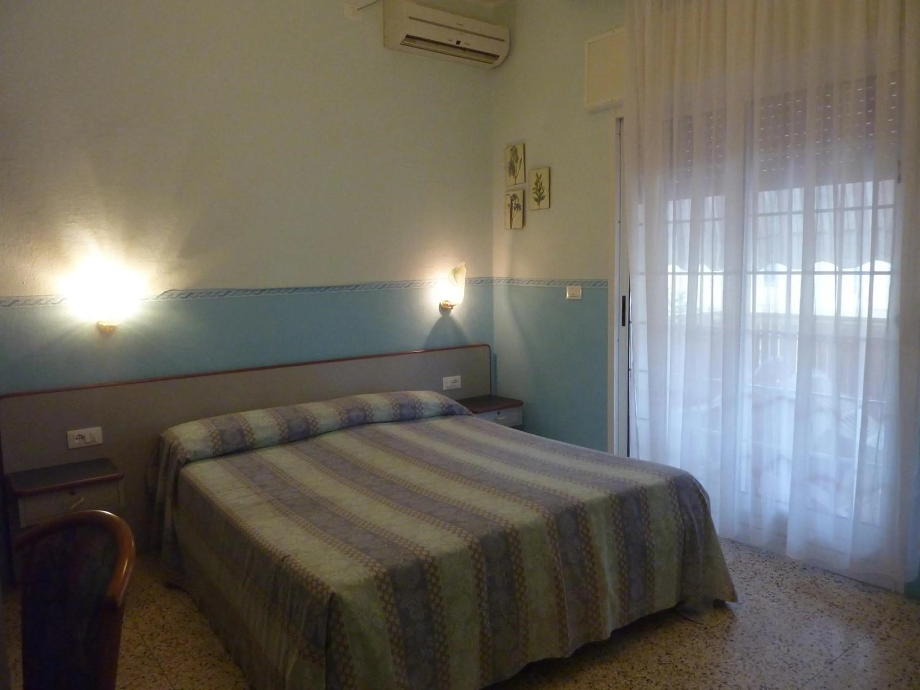 Bed in Hotel Marco Polo