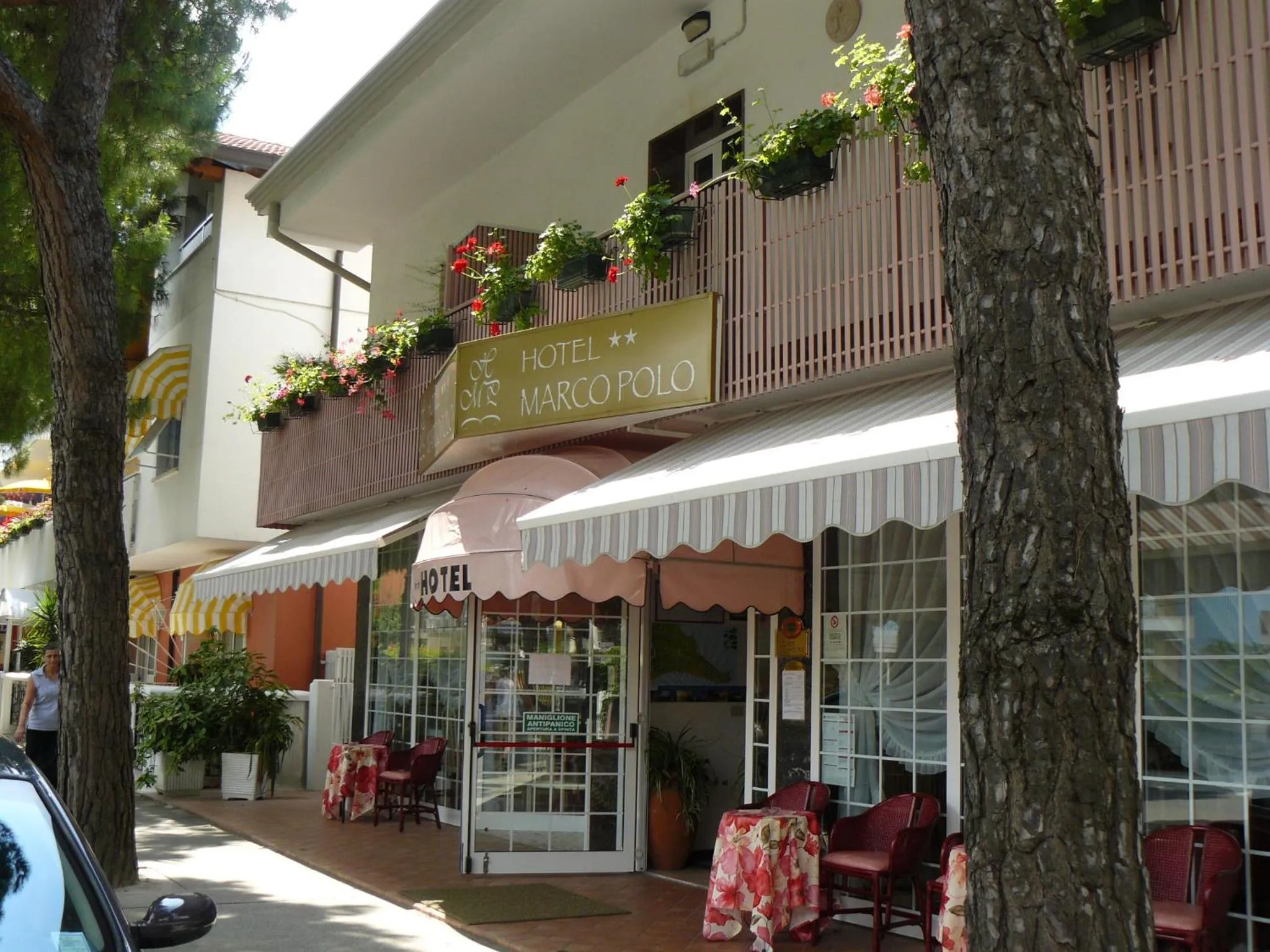Facade/entrance in Hotel Marco Polo