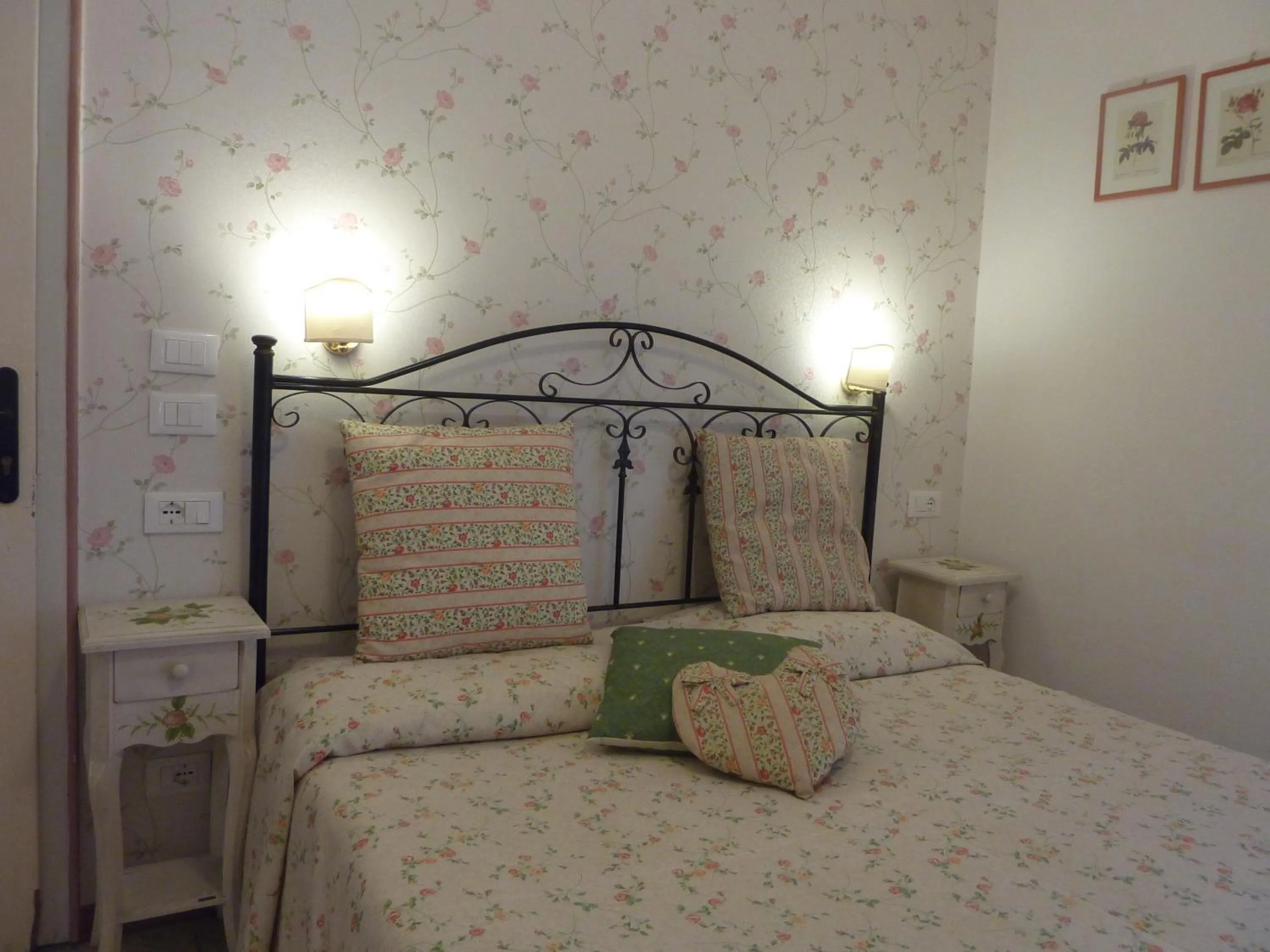Bed in Hotel Marco Polo