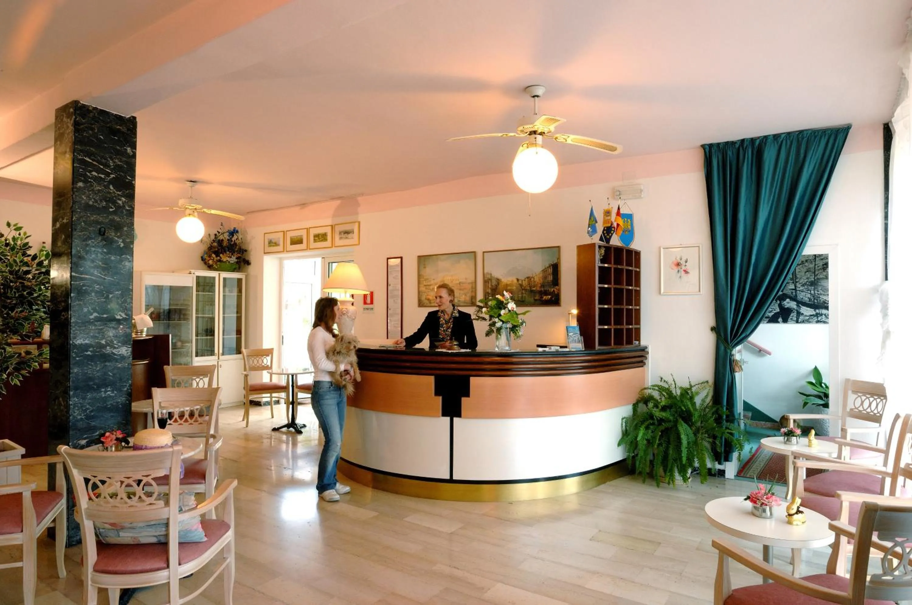 Lobby or reception in Hotel Marco Polo