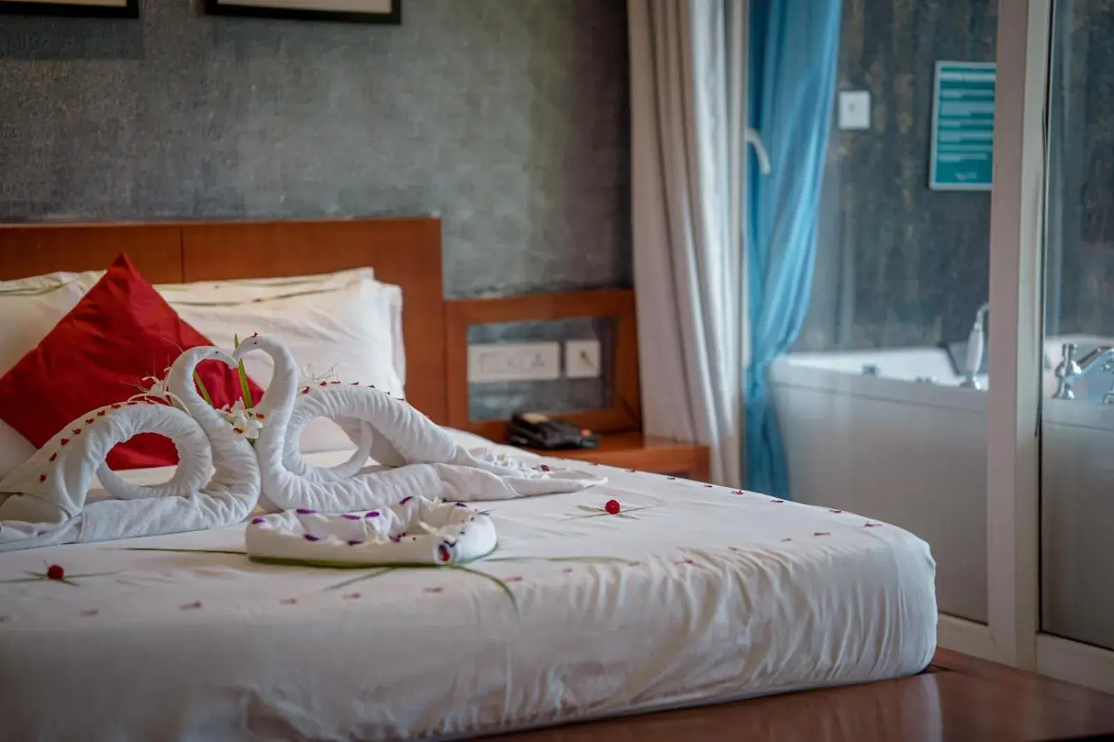 Bedroom, Bed in Kuruva Island Resort And Spa - By KABINI BREEZE Bedroom, Bed in Kuruva Island Resort And Spa - By KABINI BREEZE