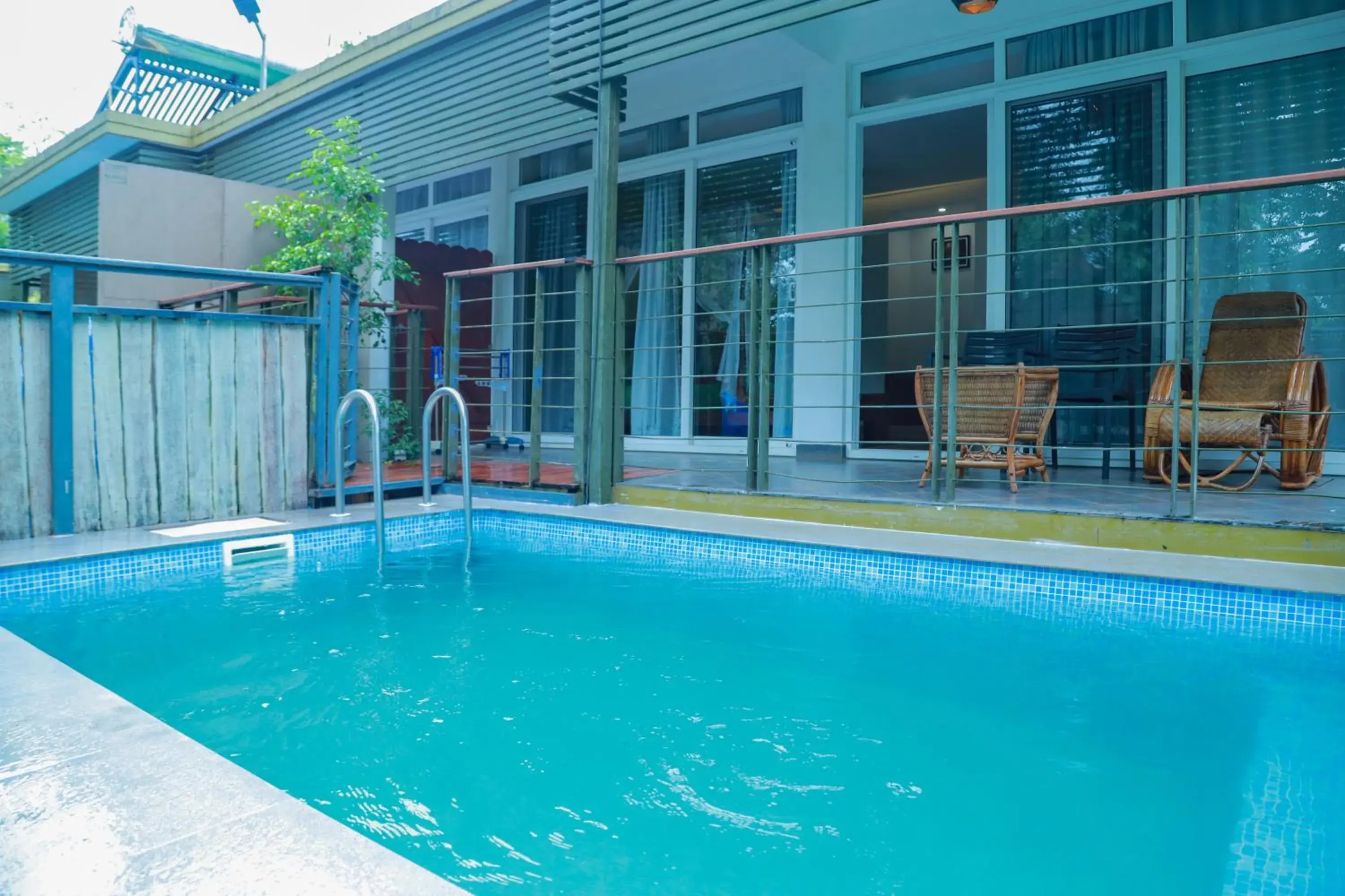 Swimming pool in Kuruva Island Resort And Spa - By KABINI BREEZE Swimming pool in Kuruva Island Resort And Spa - By KABINI BREEZE