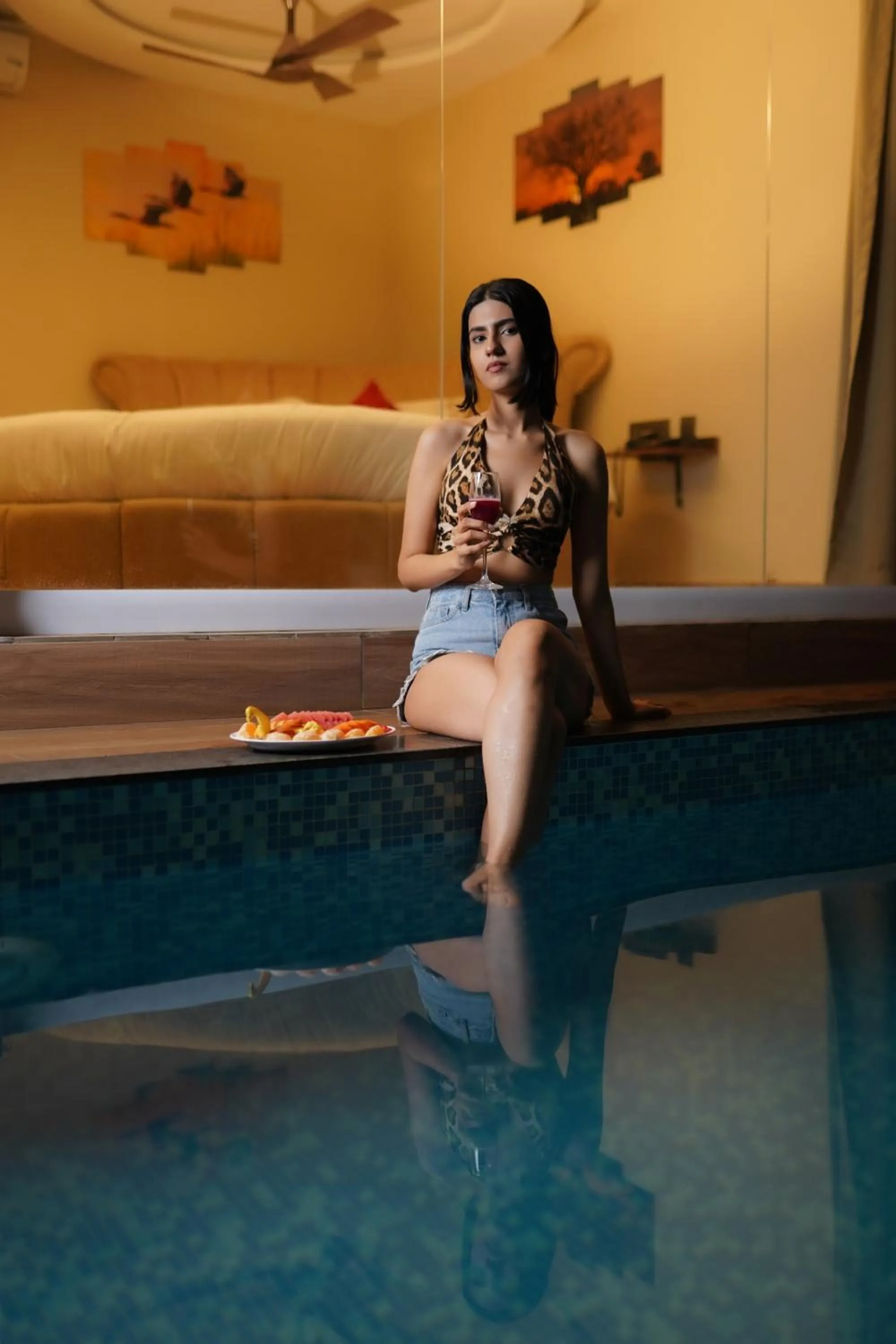 Bedroom in Kuruva Island Resort And Spa - By KABINI BREEZE