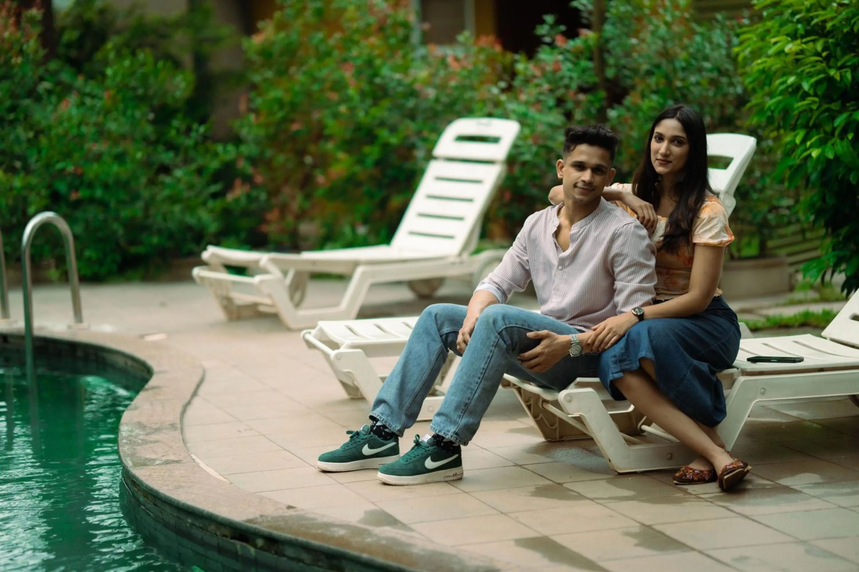 Pool view in Kuruva Island Resort And Spa - By KABINI BREEZE