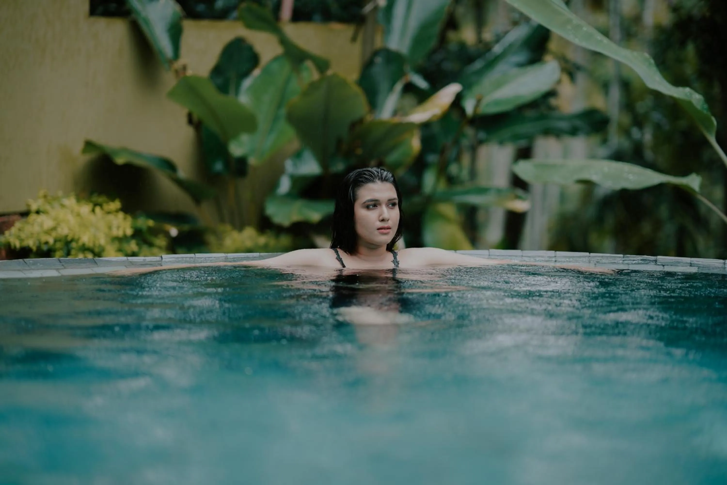 Swimming pool in Kuruva Island Resort And Spa - By KABINI BREEZE