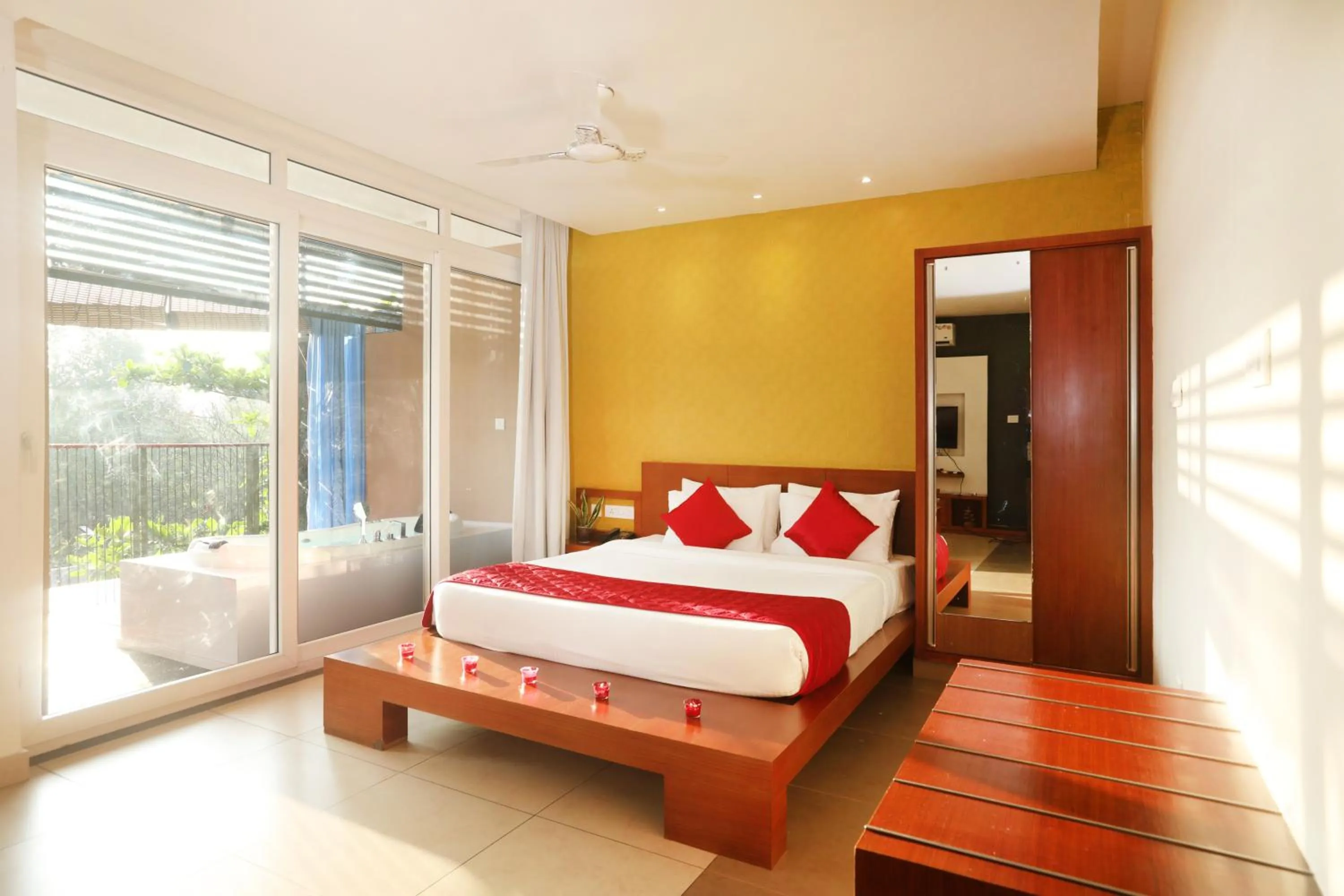 Bed in Kuruva Island Resort And Spa - By KABINI BREEZE