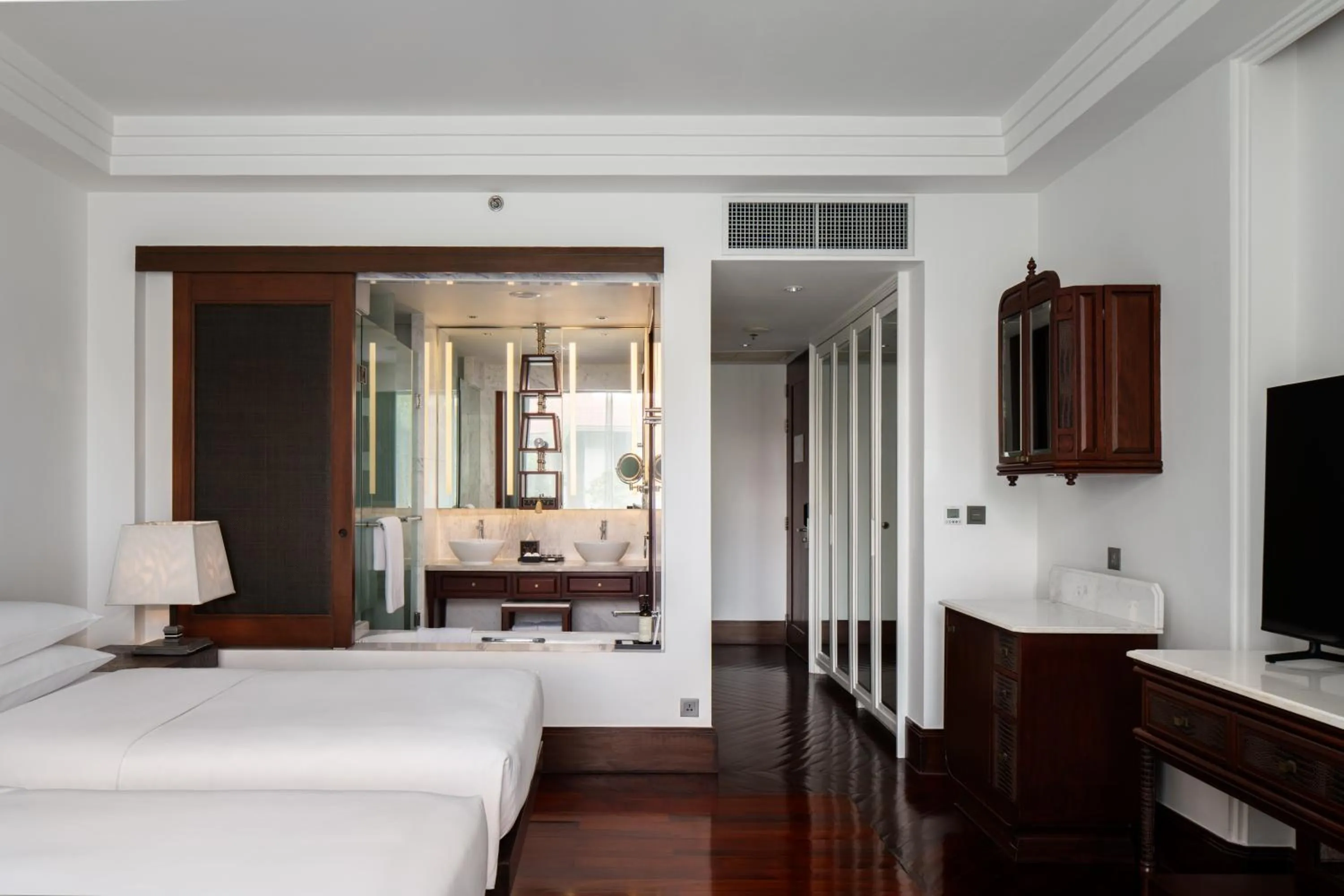 Bed in Park Hyatt Siem Reap