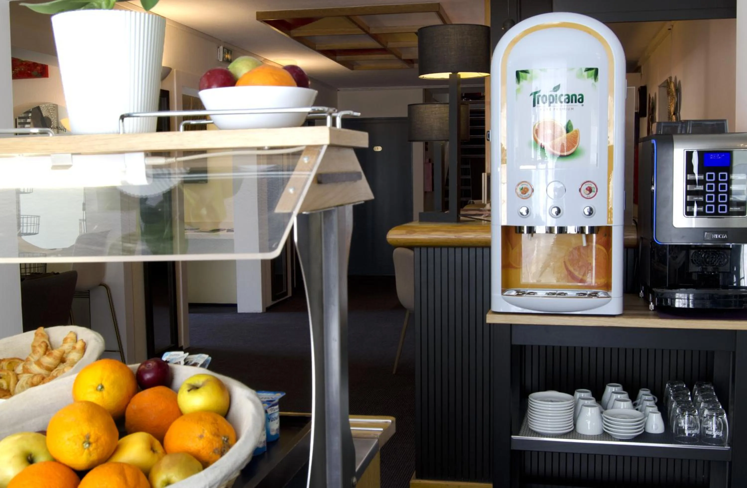 Food close-up in Kyriad Direct Chilly-Mazarin