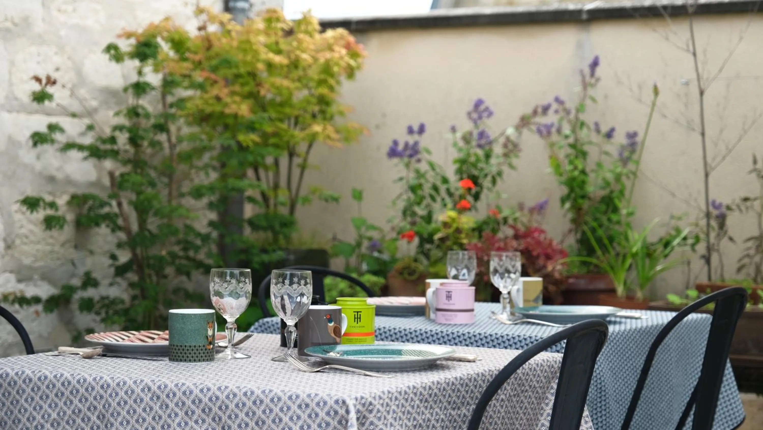 Garden in Chez Ric et Fer