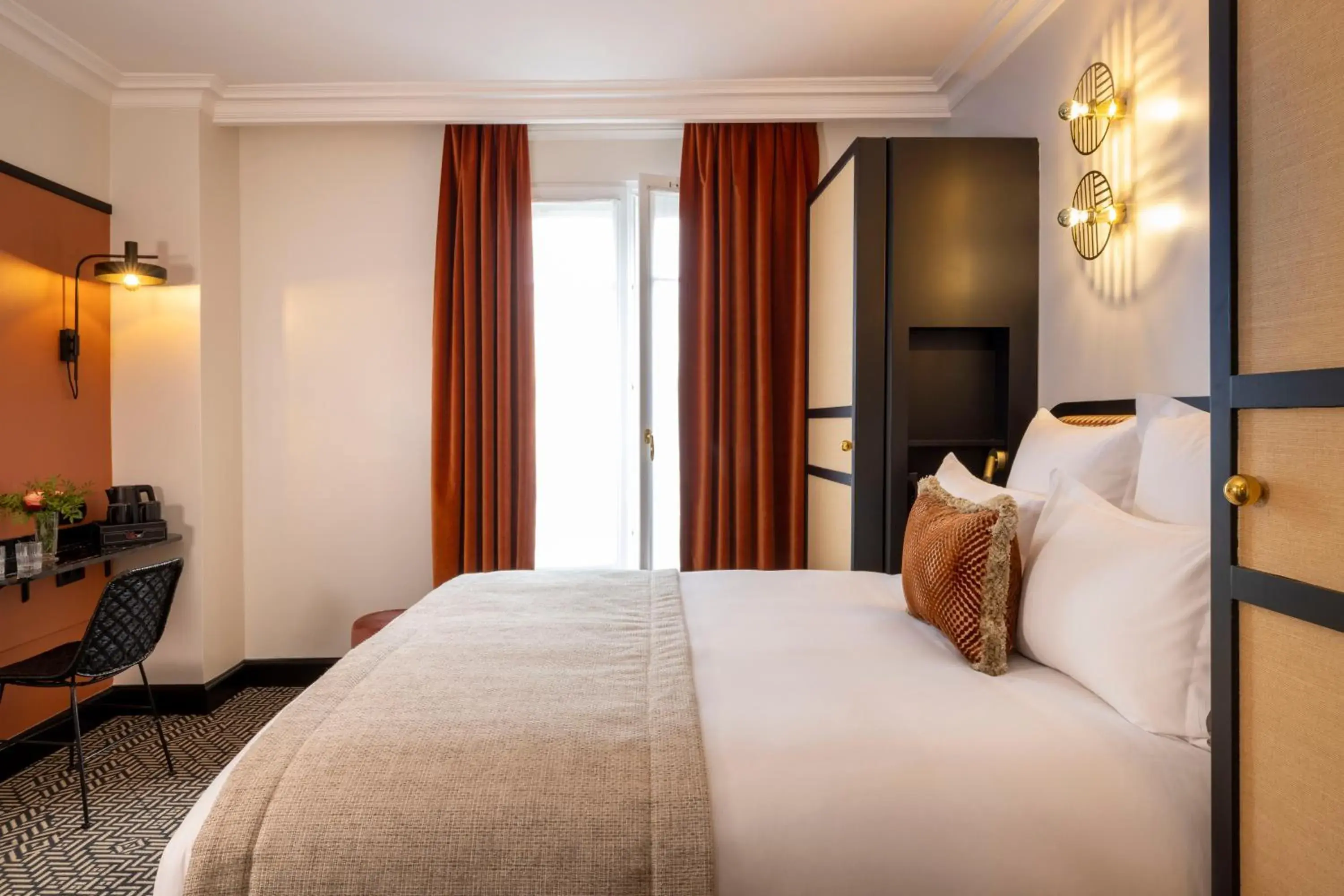 Bed in Grand Hôtel Chicago Bed in Grand Hôtel Chicago