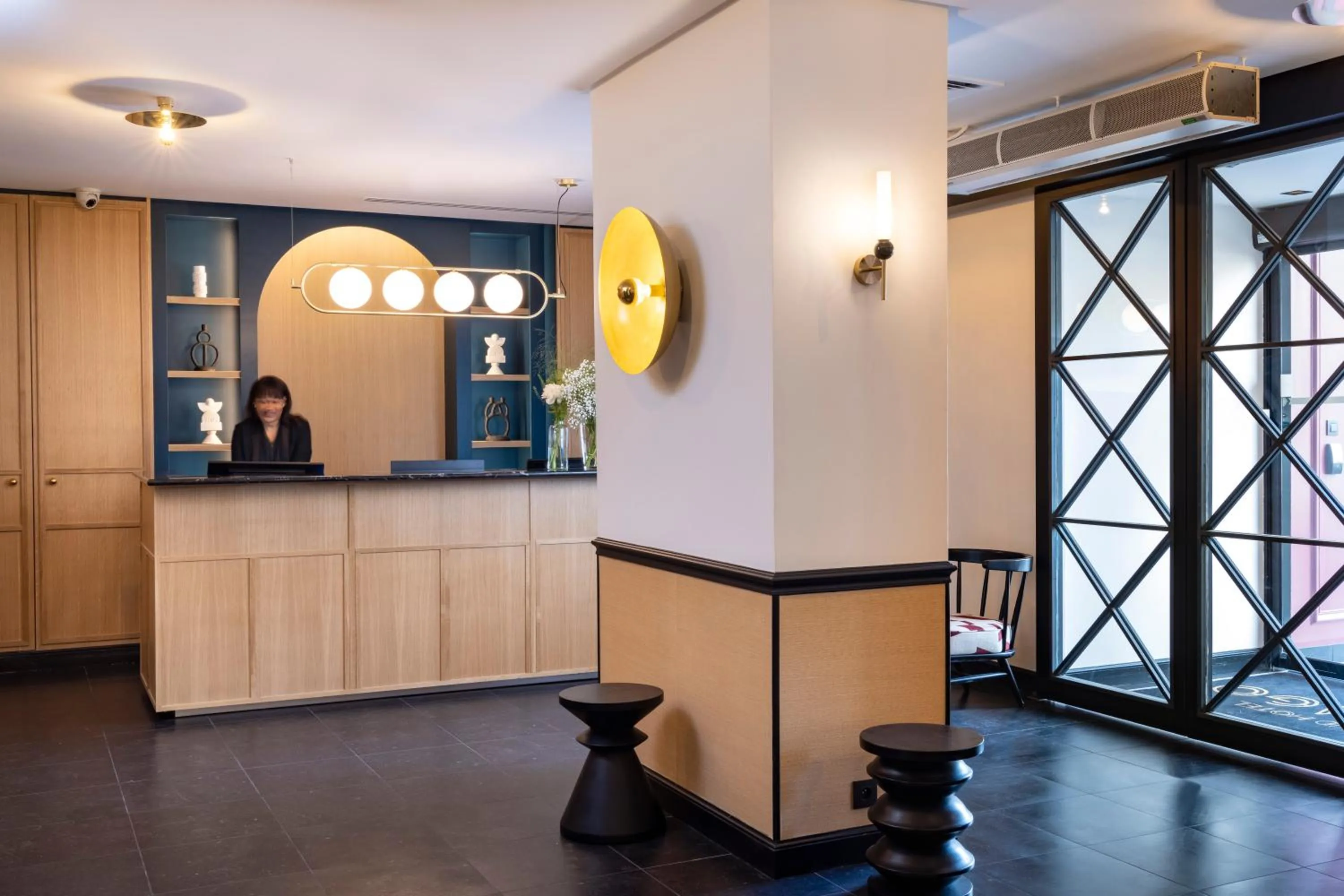 Lobby or reception in Grand Hôtel Chicago