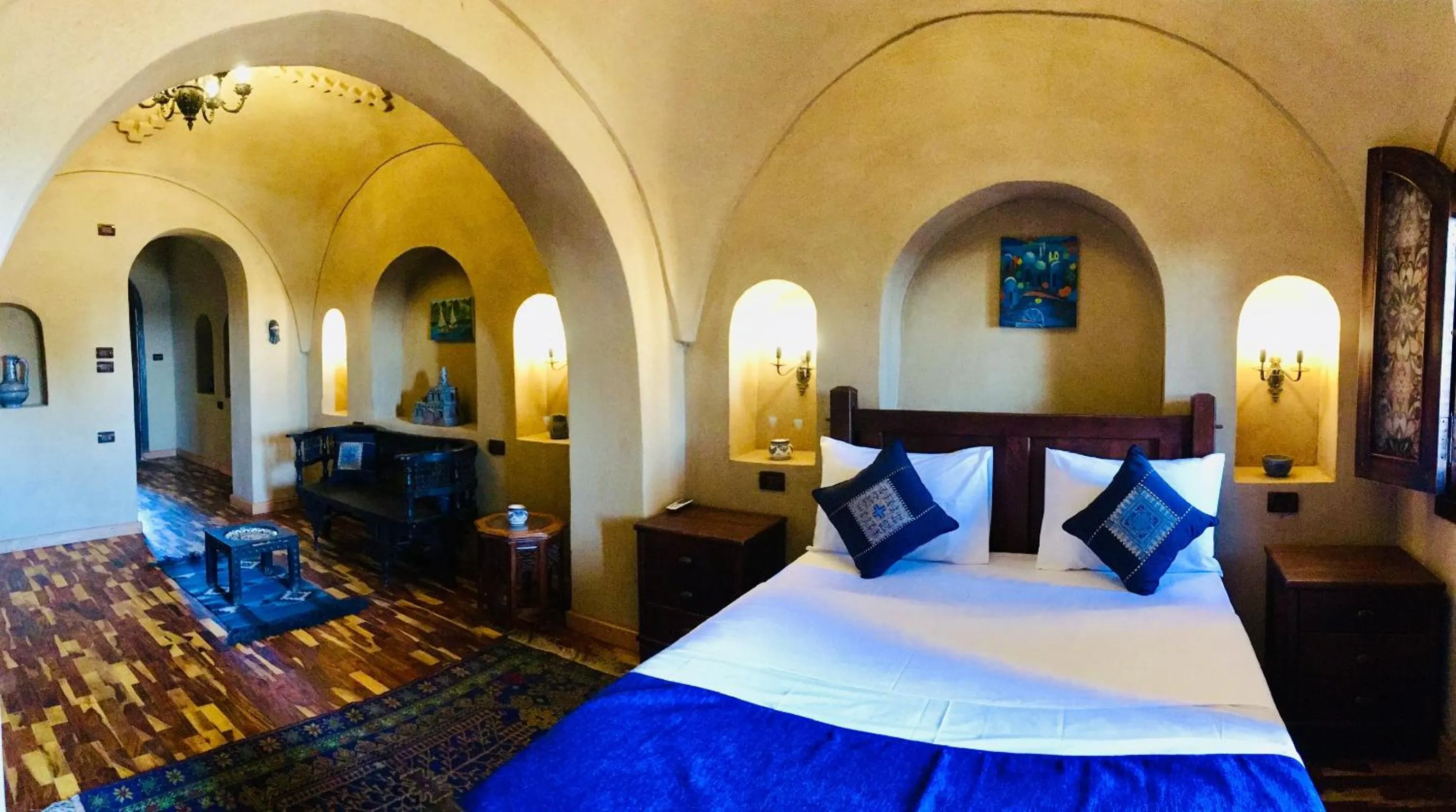 Bed in Djorff Palace