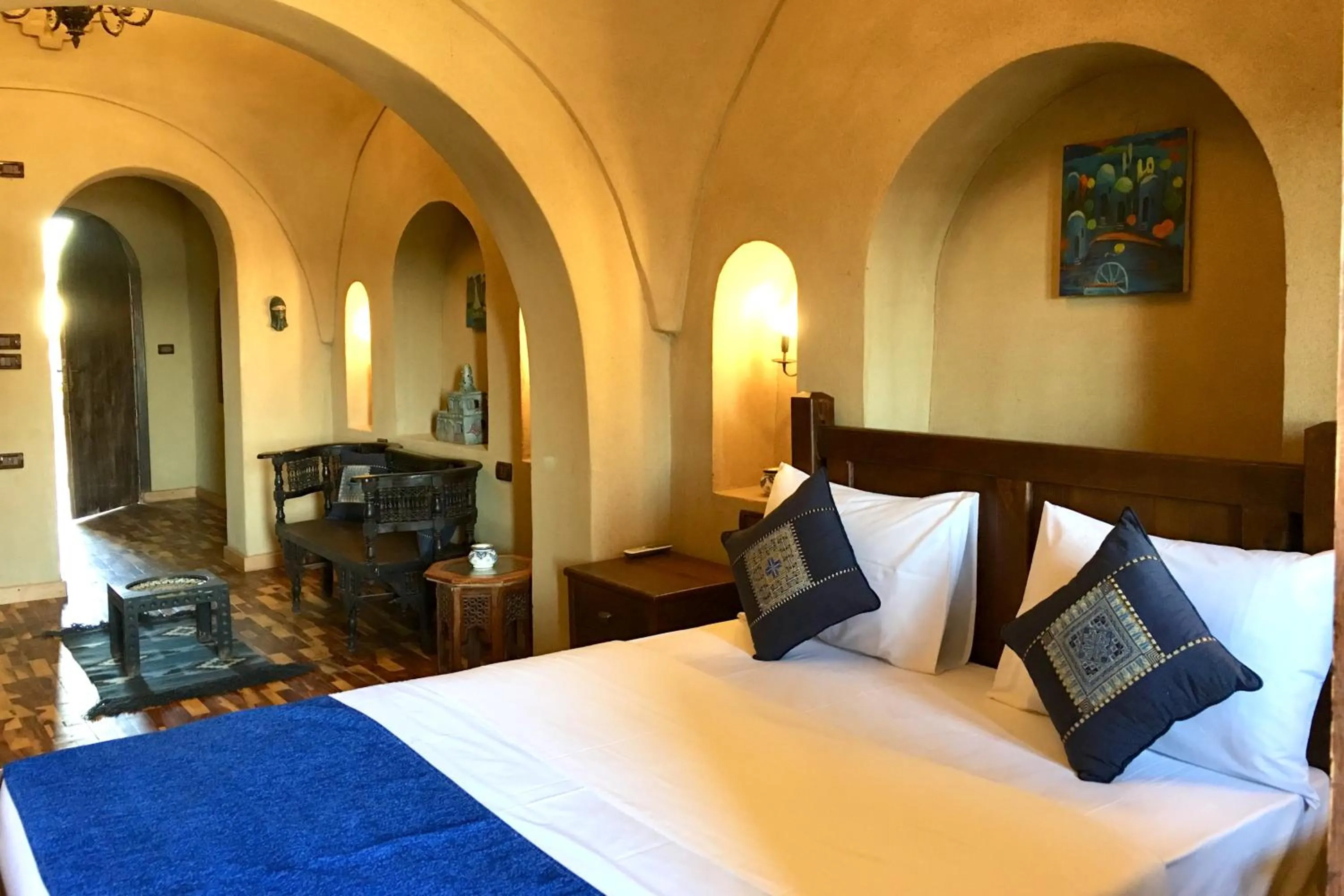 Bed in Djorff Palace